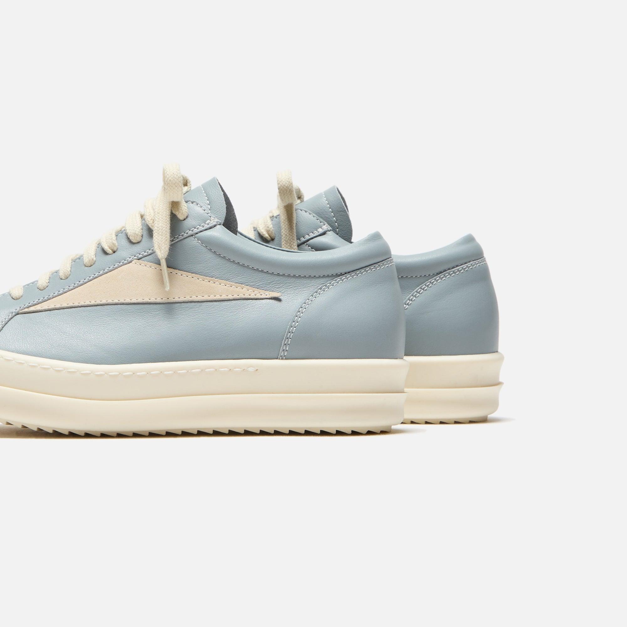 Rick Owens WMNS Vintage Sneaks - Pale Blue / Milk Female Product Image