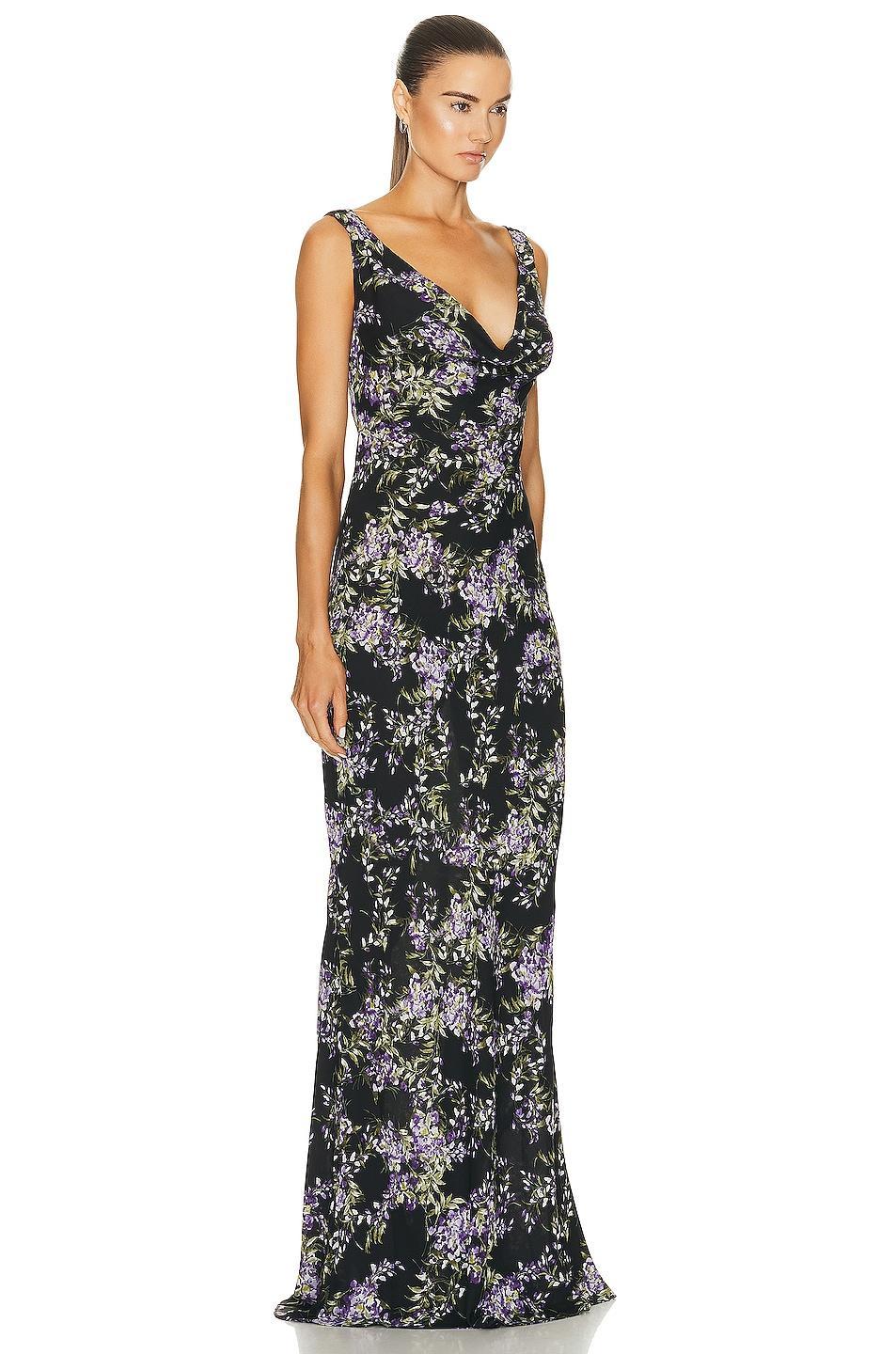 Deep Drape Neck Gown Norma Kamali Product Image