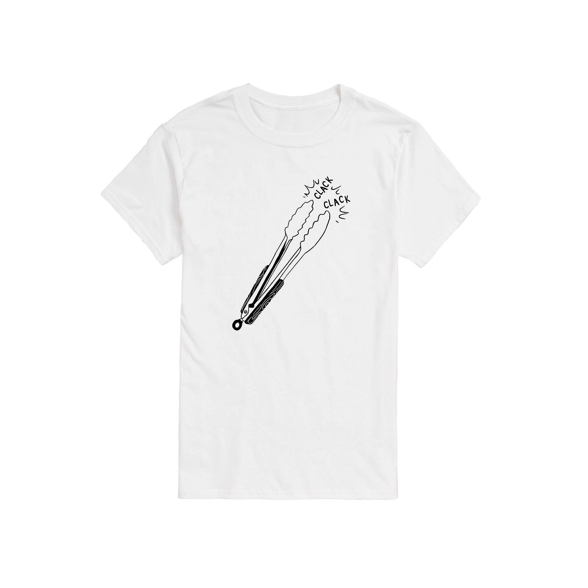 Mens Clack Clack Grilling Graphic Tee Product Image