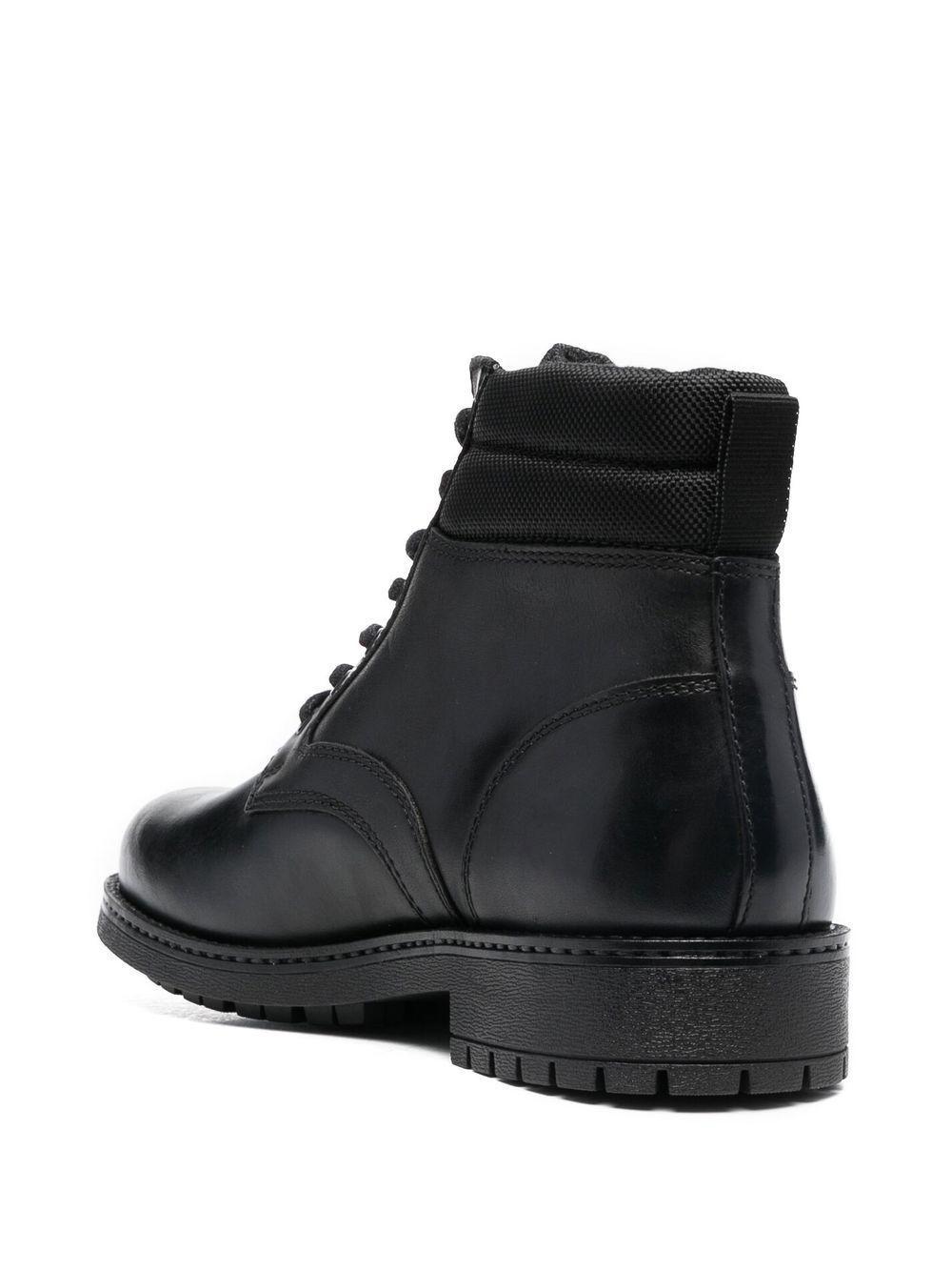 padded-ankle lace-up boots Product Image