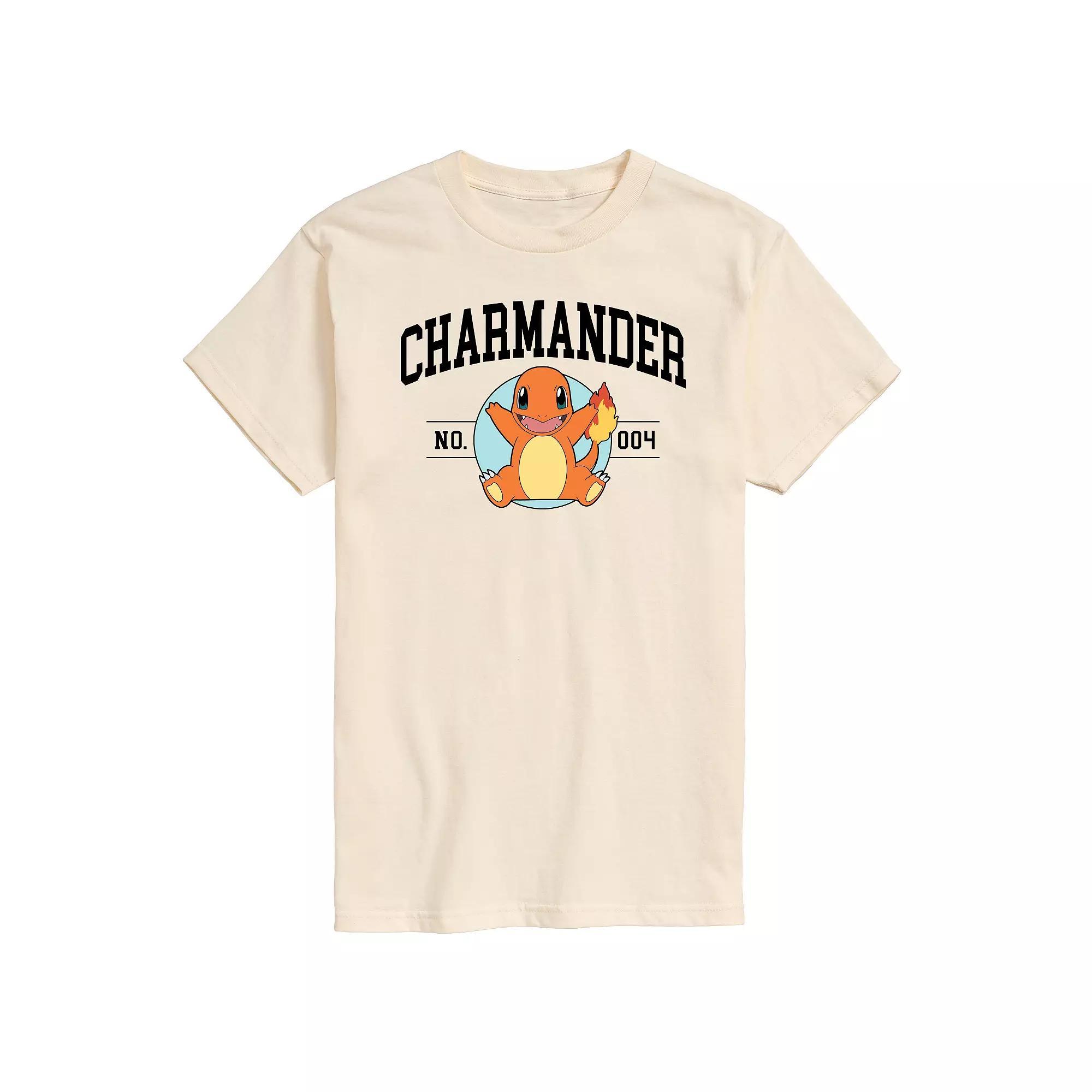Mens Pokemon Charmander No. 4 Graphic Tee Product Image