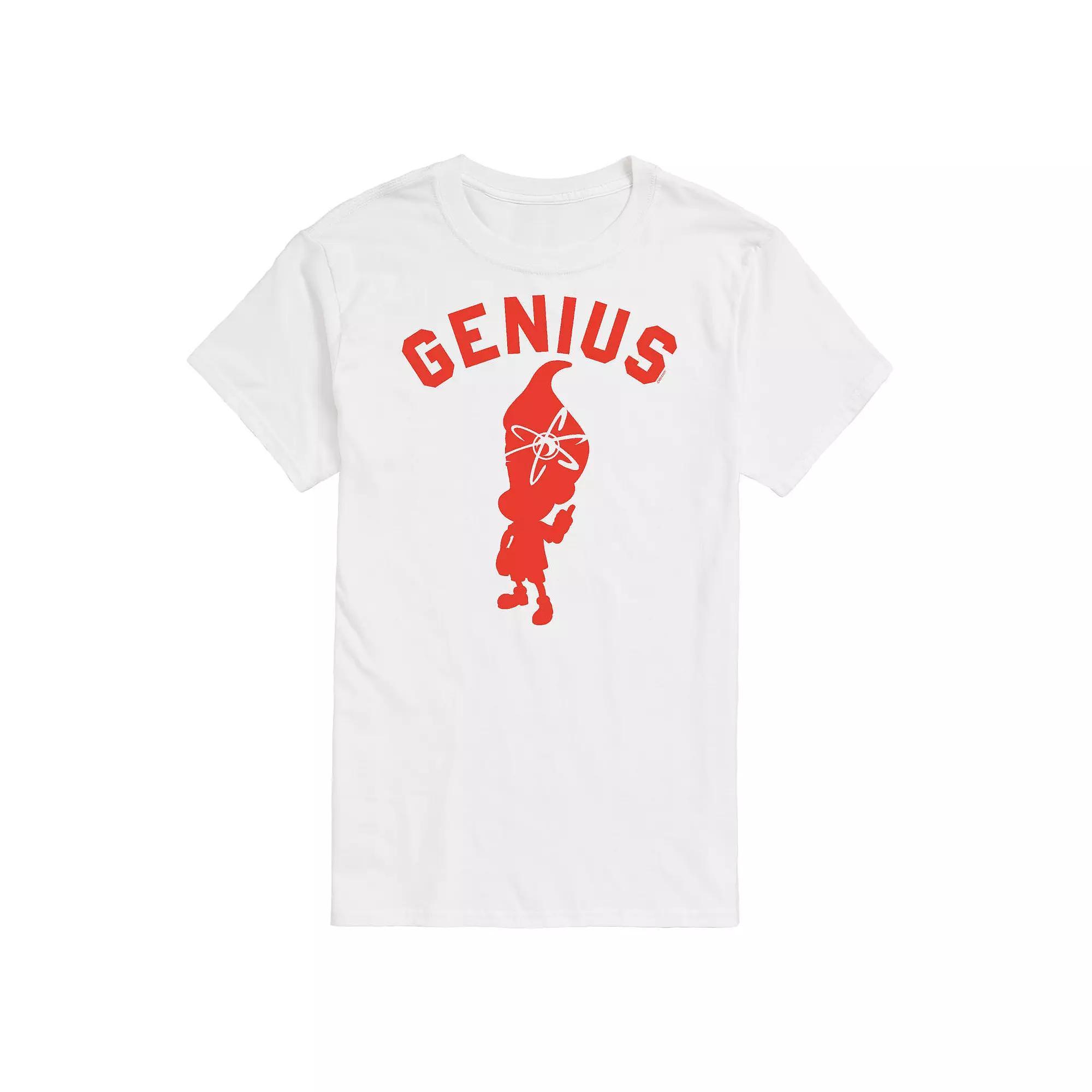 Big & Tall Jimmy Neutron Genius Sillouhette Graphic Tee, Mens Product Image