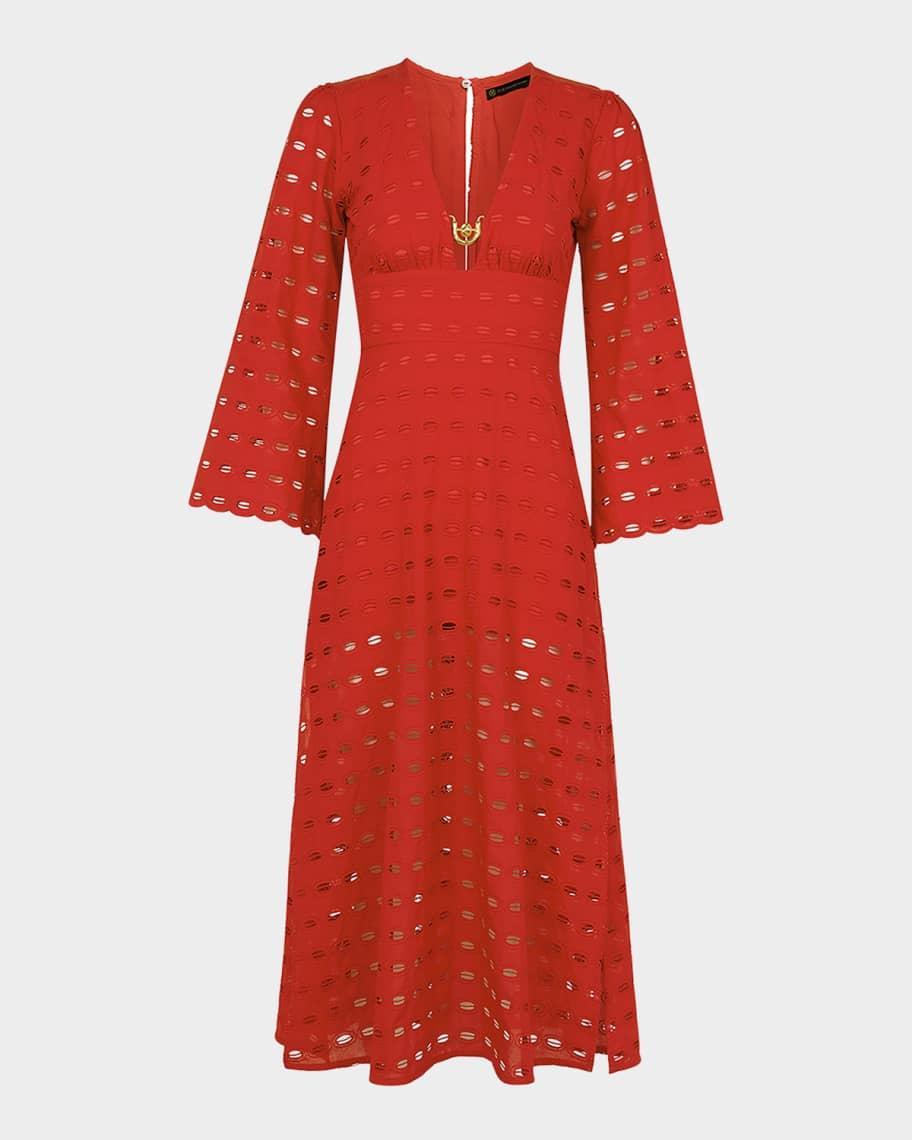 Eyelet Raya Maxi Dress Product Image