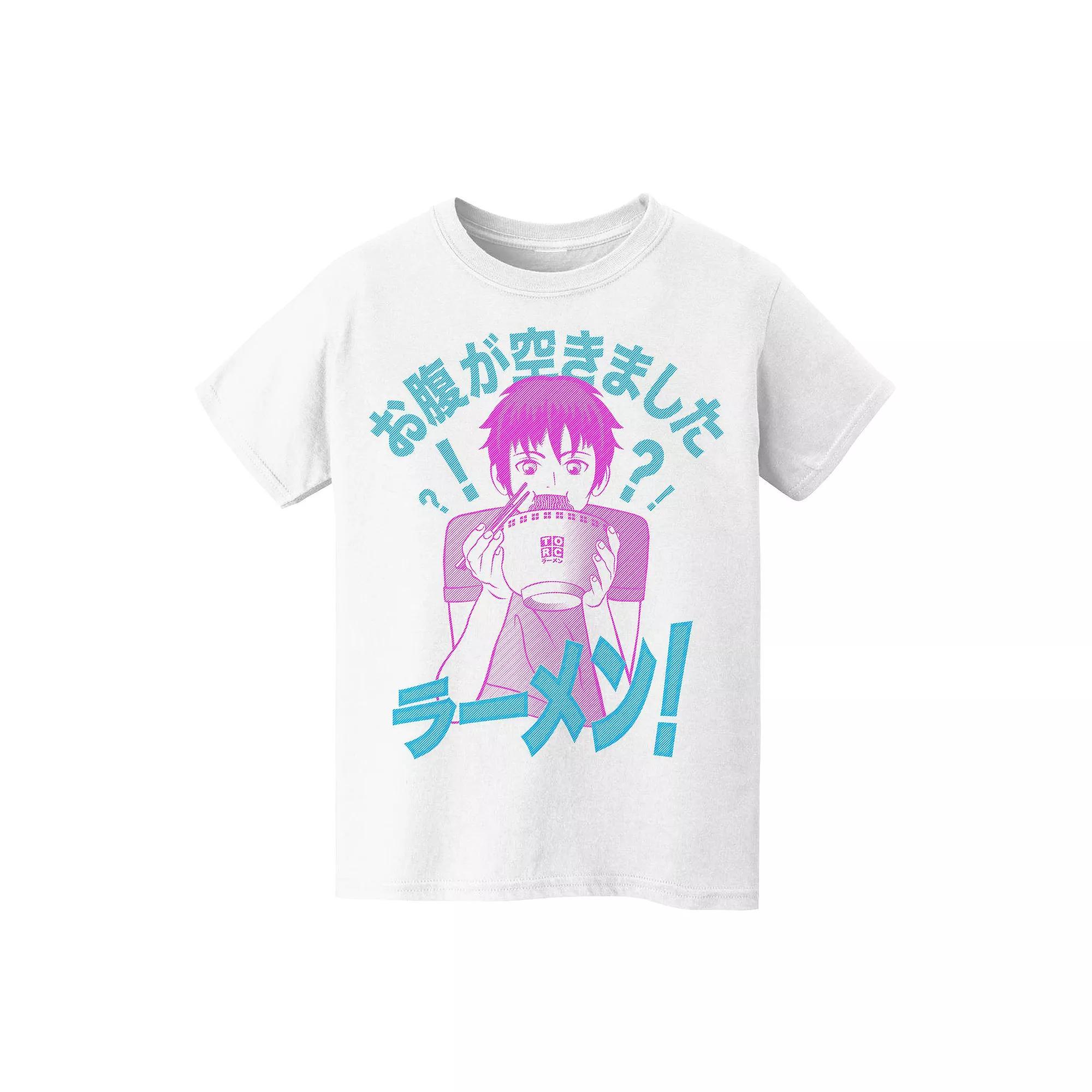 Kid's 8-20 Big Bowl Graphic Tee, Boy's, Size: Medium, White Product Image