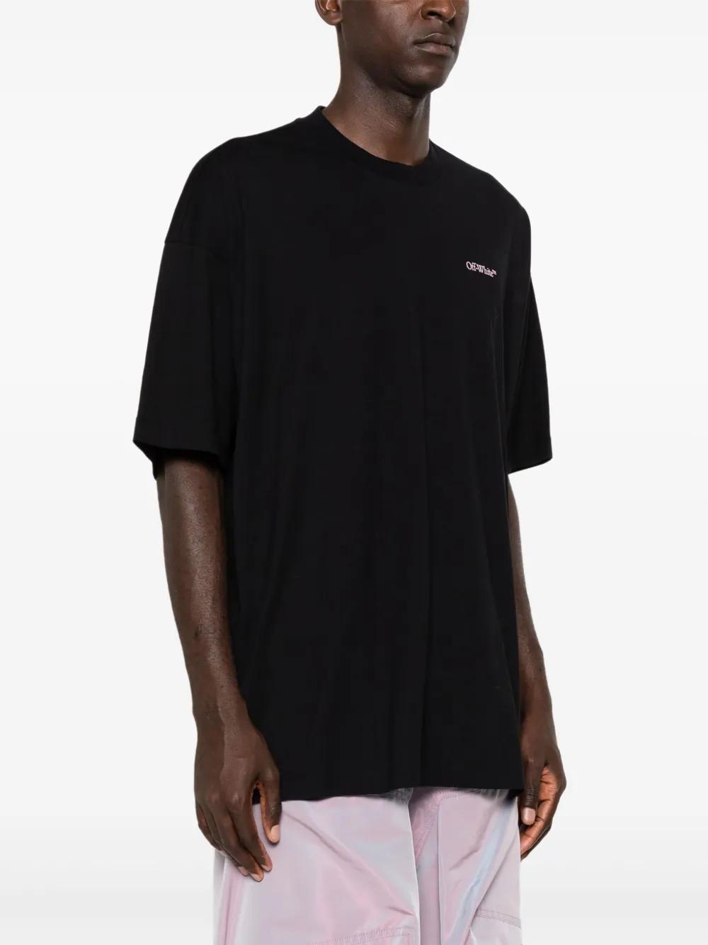 logo-print cotton T-shirt Product Image