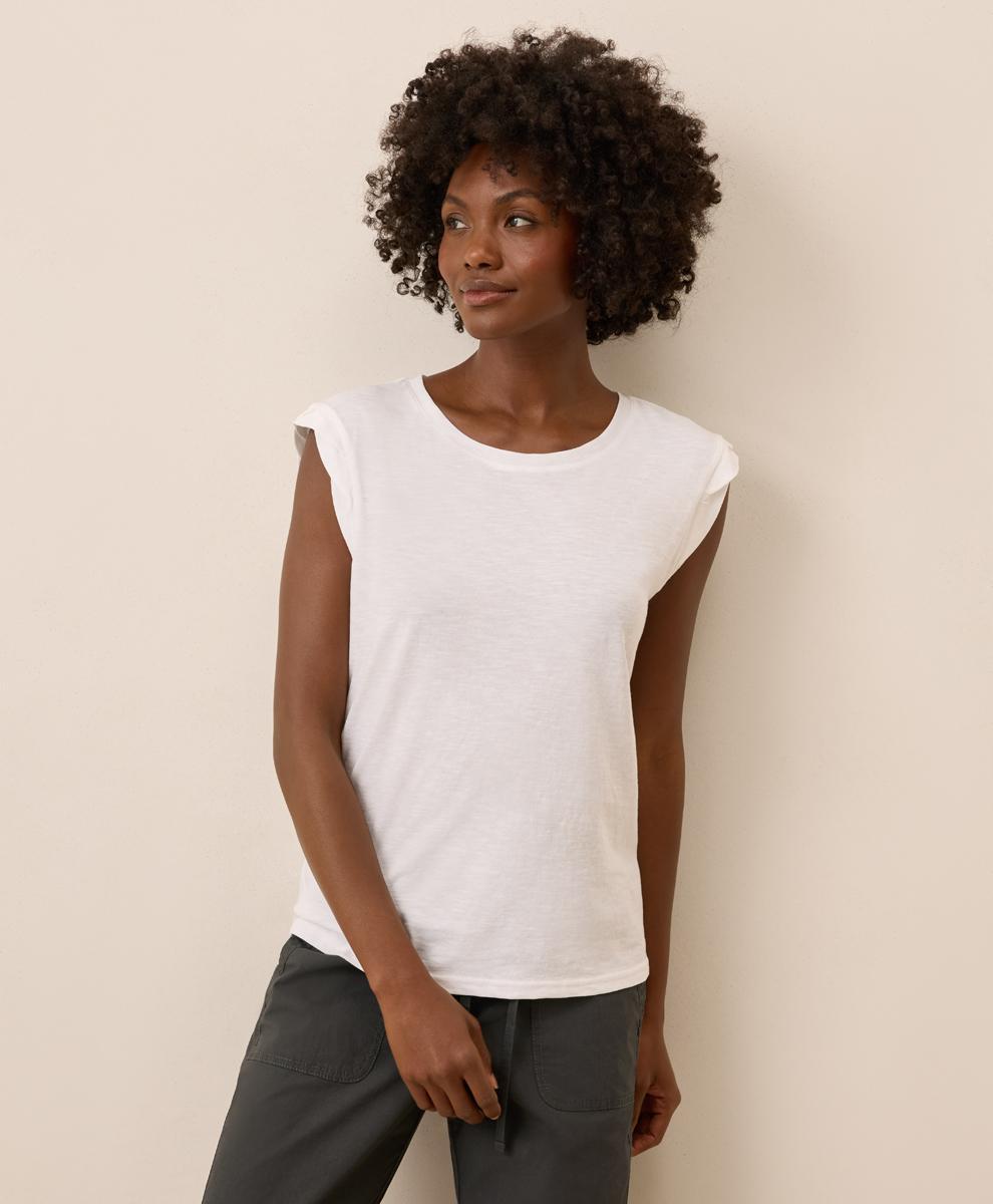 Womens Featherweight Slub Muscle Tee XX Product Image