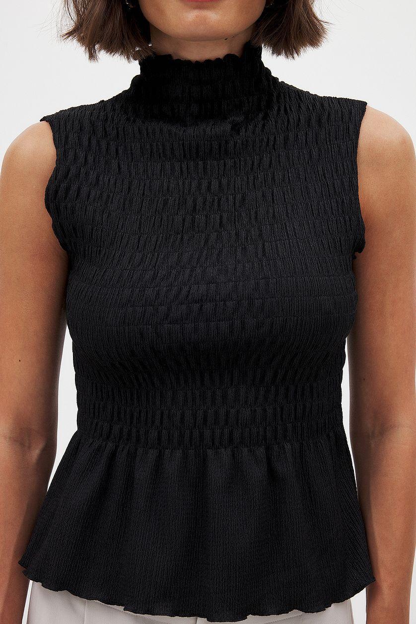 Sleeveless Smock Top Product Image