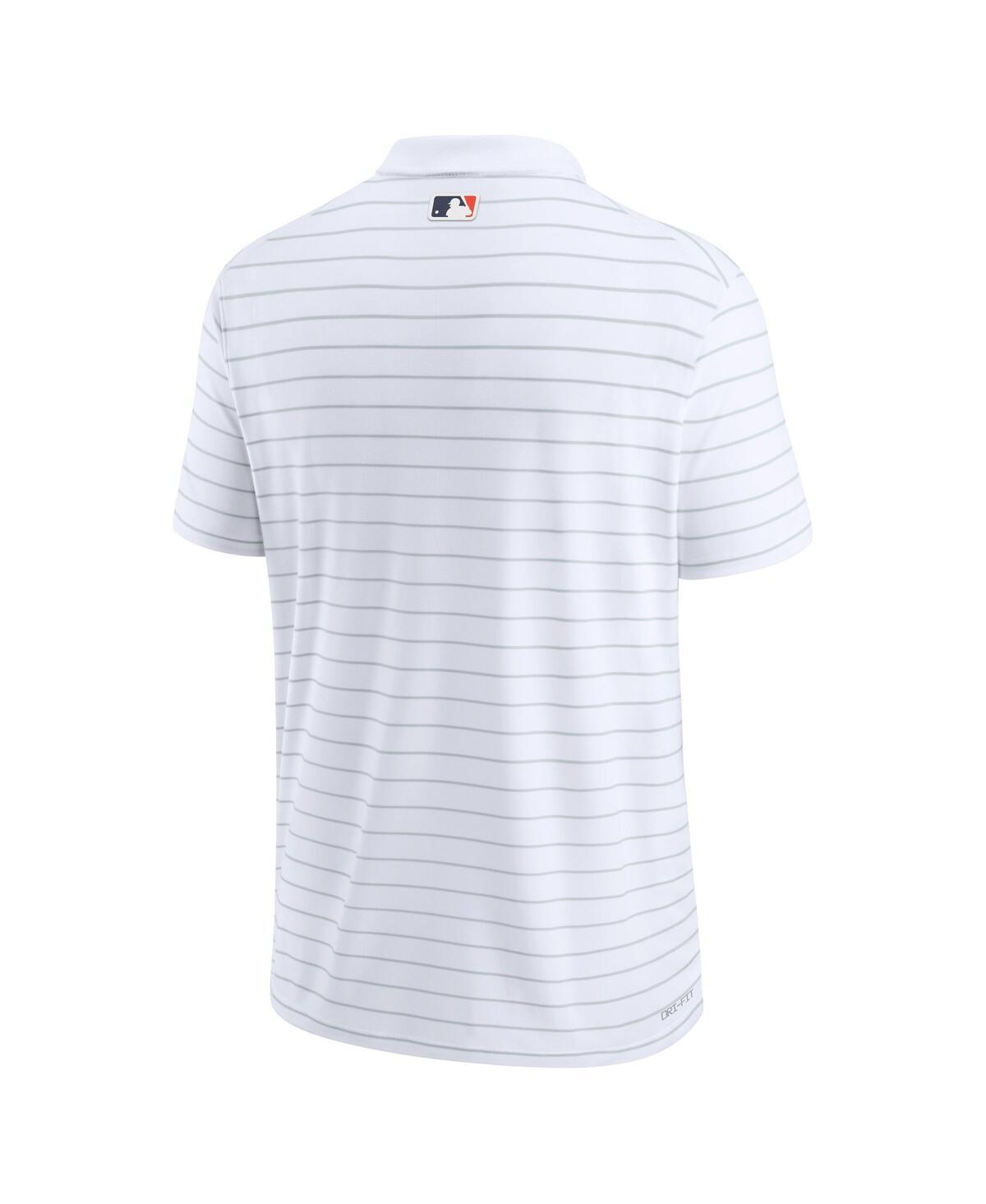 NIKE Men's Dri-fit Victory Striped (mlb San Diego Padres) Polo In White Product Image