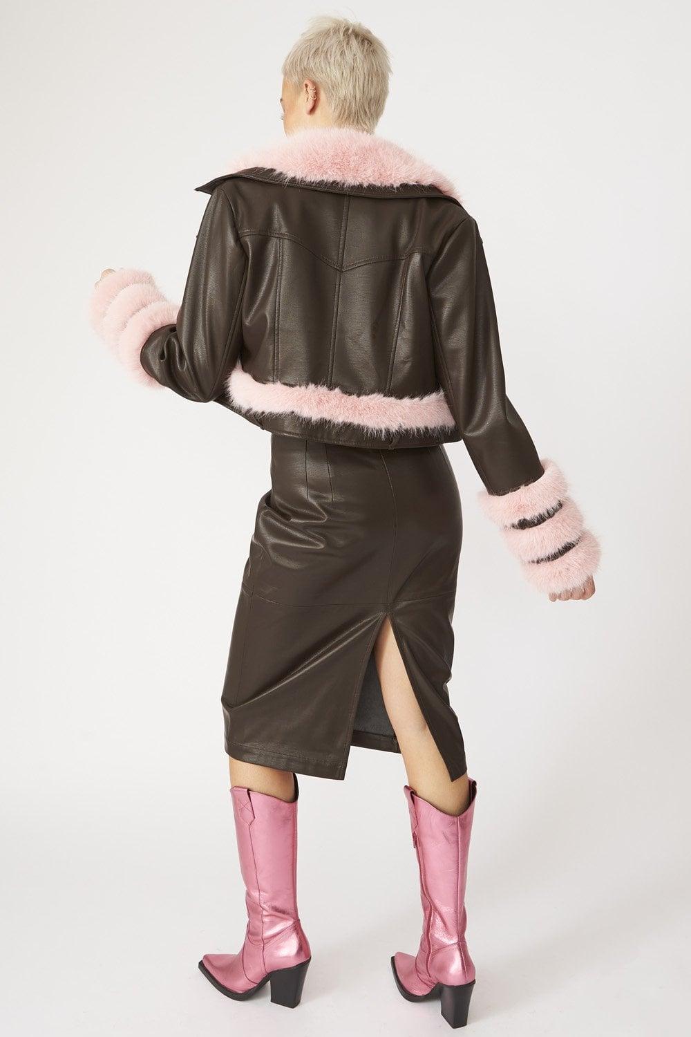 Pretty in Pink Biker Jacket Product Image