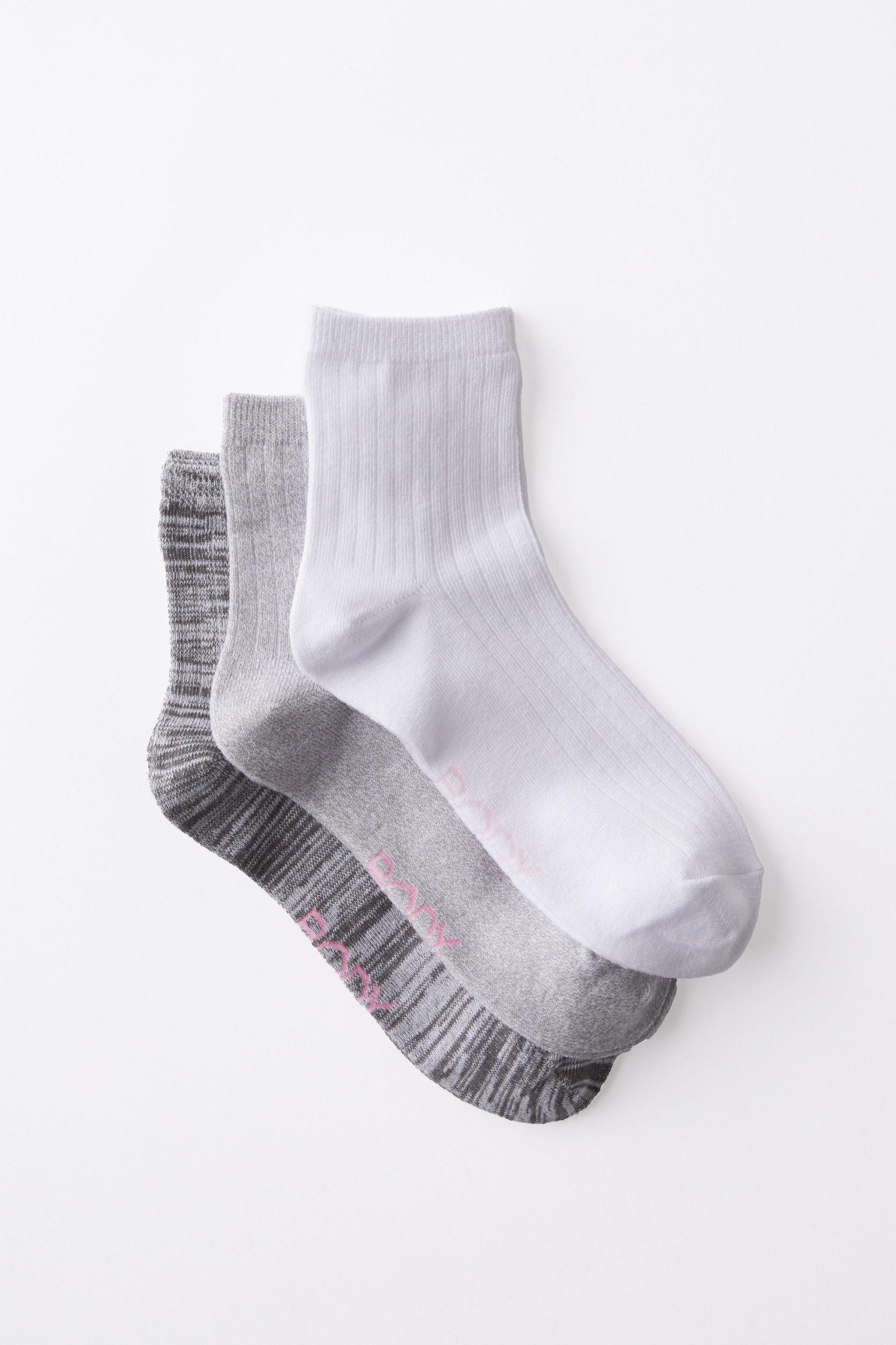 Body Mid Crew Socks 3Pk Product Image