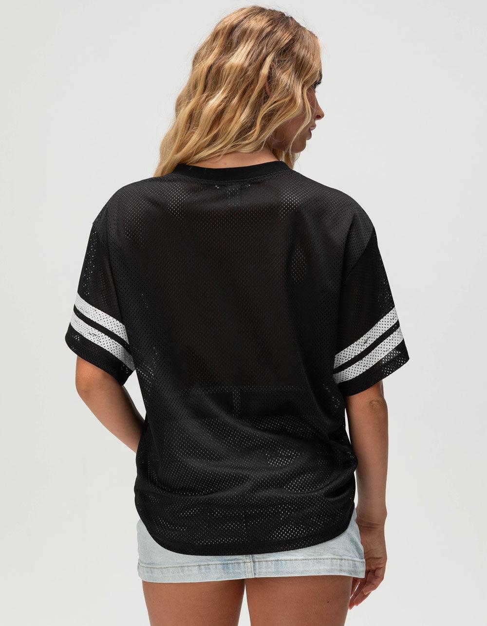 RSQ Womens 85 Stripe Jersey - BLACK Product Image