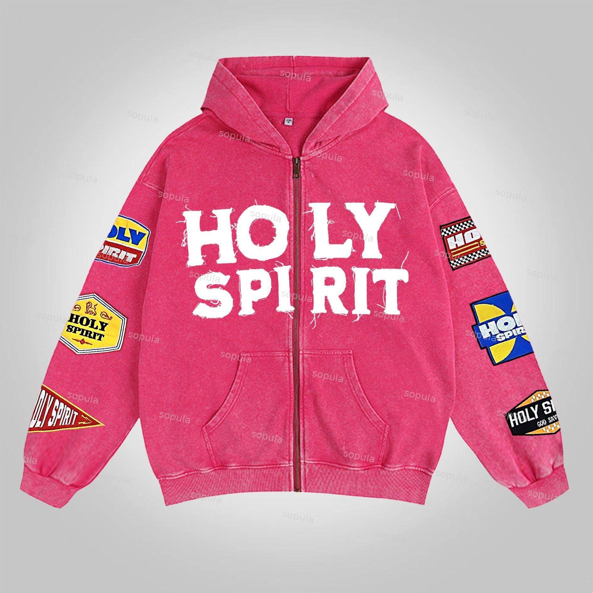 Sopula Vintage Risen King Graphic Washed Zip-Up Hoodie Product Image
