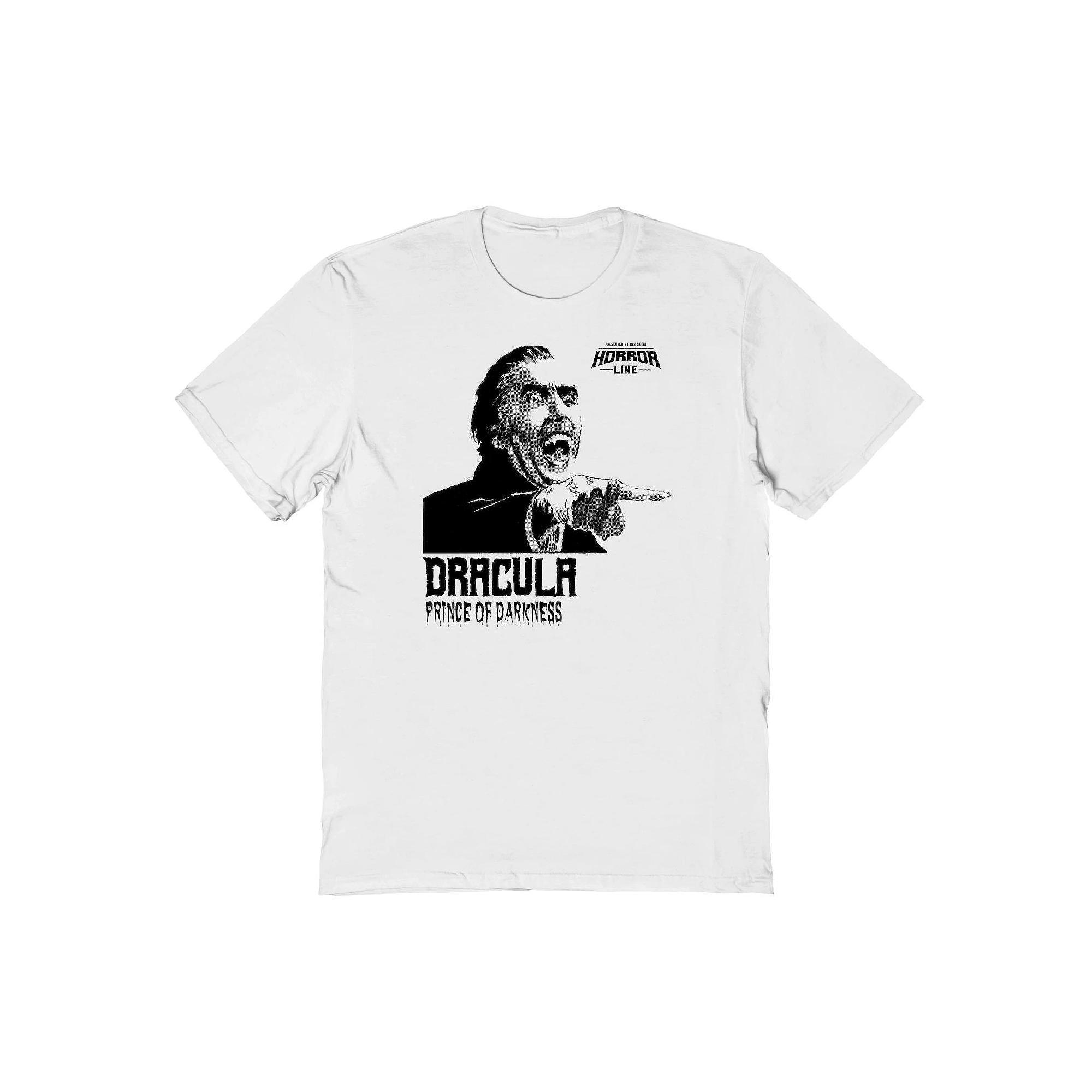 Mens Horror Line Dracula Sucks Graphic Tee Product Image