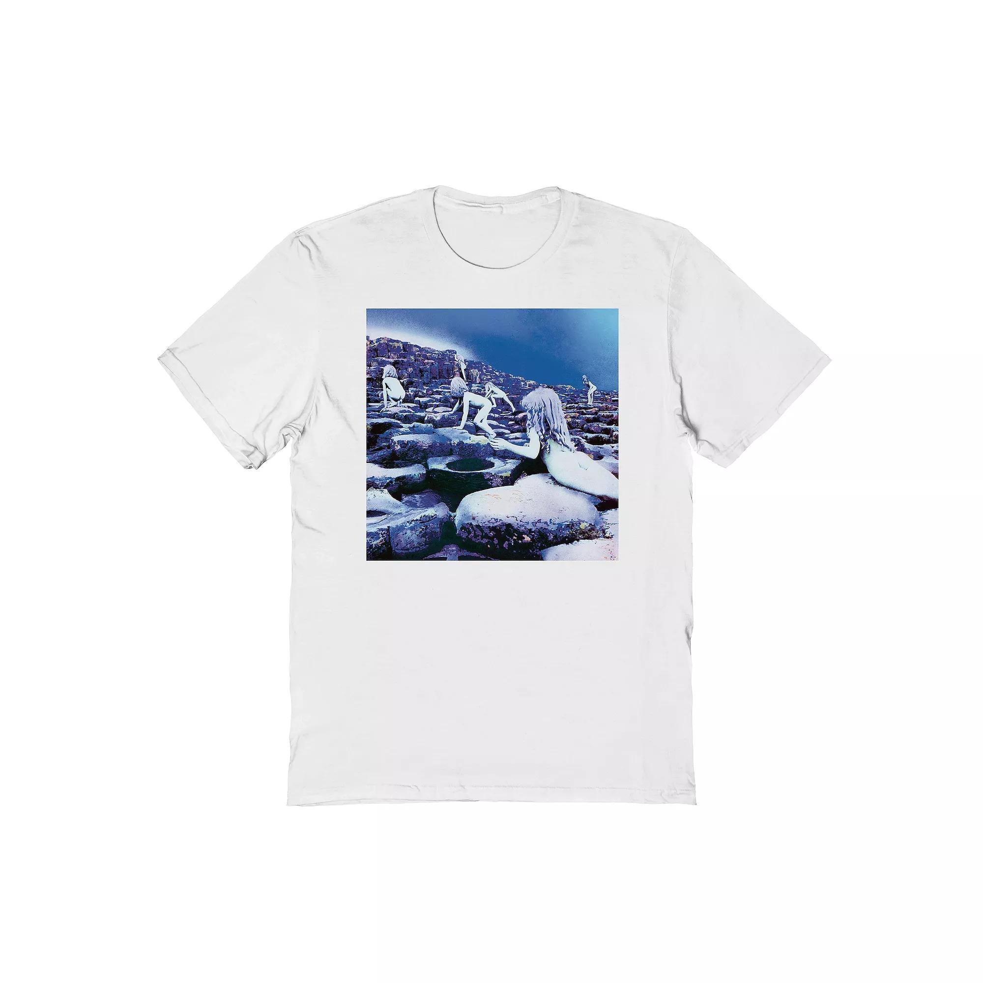 Men's Led Zeppelin Holy Graphic Tee, Size: Small, White Product Image