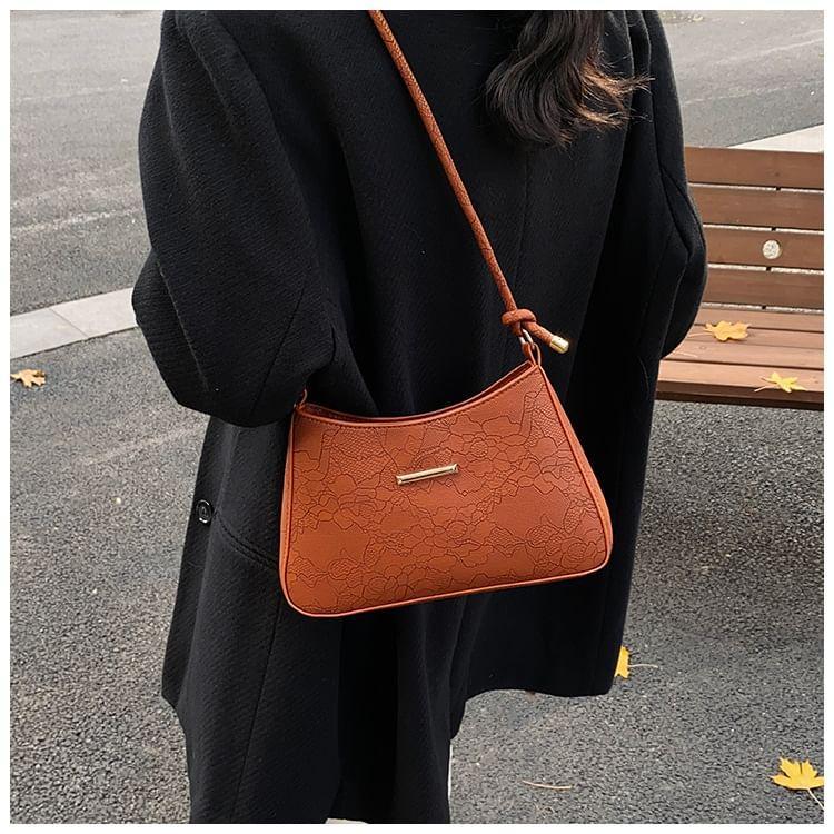 Faux Leather Shoulder Bag Product Image