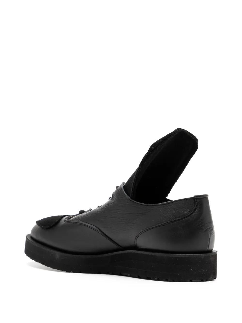 lace-up leather Derby shoes Product Image