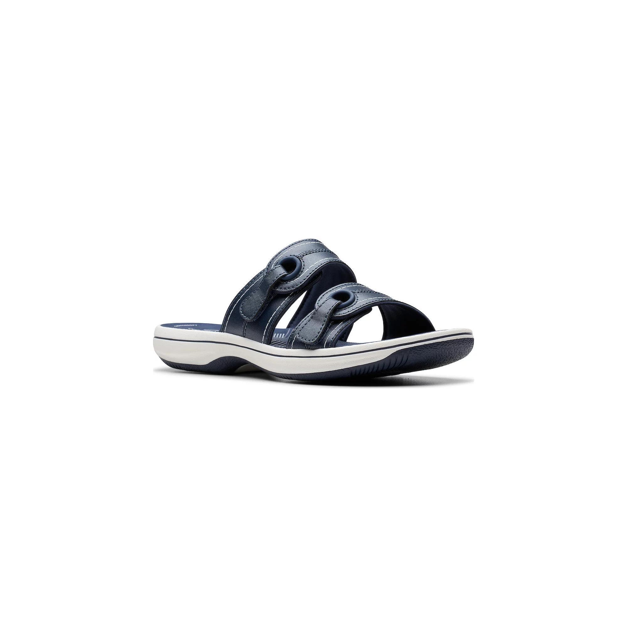Clarks® Breeze Maye Cloudstepper Women's Flip Flop Sandals, Size: 9, Blue Product Image