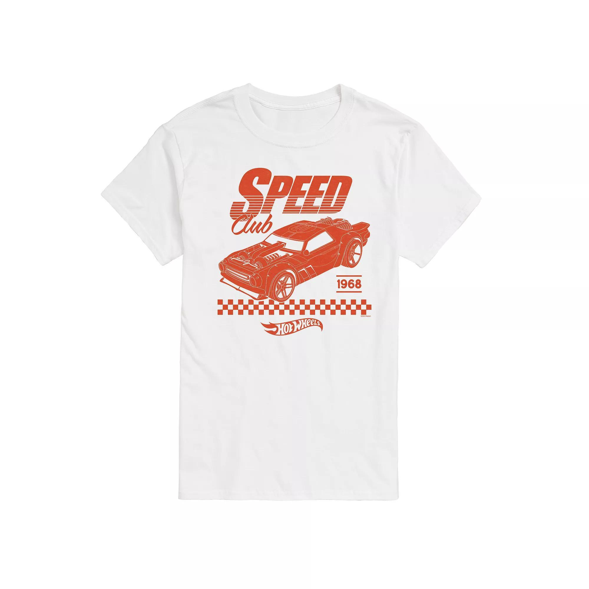 Mens Hot Wheels Speed Club Graphic Tee Product Image