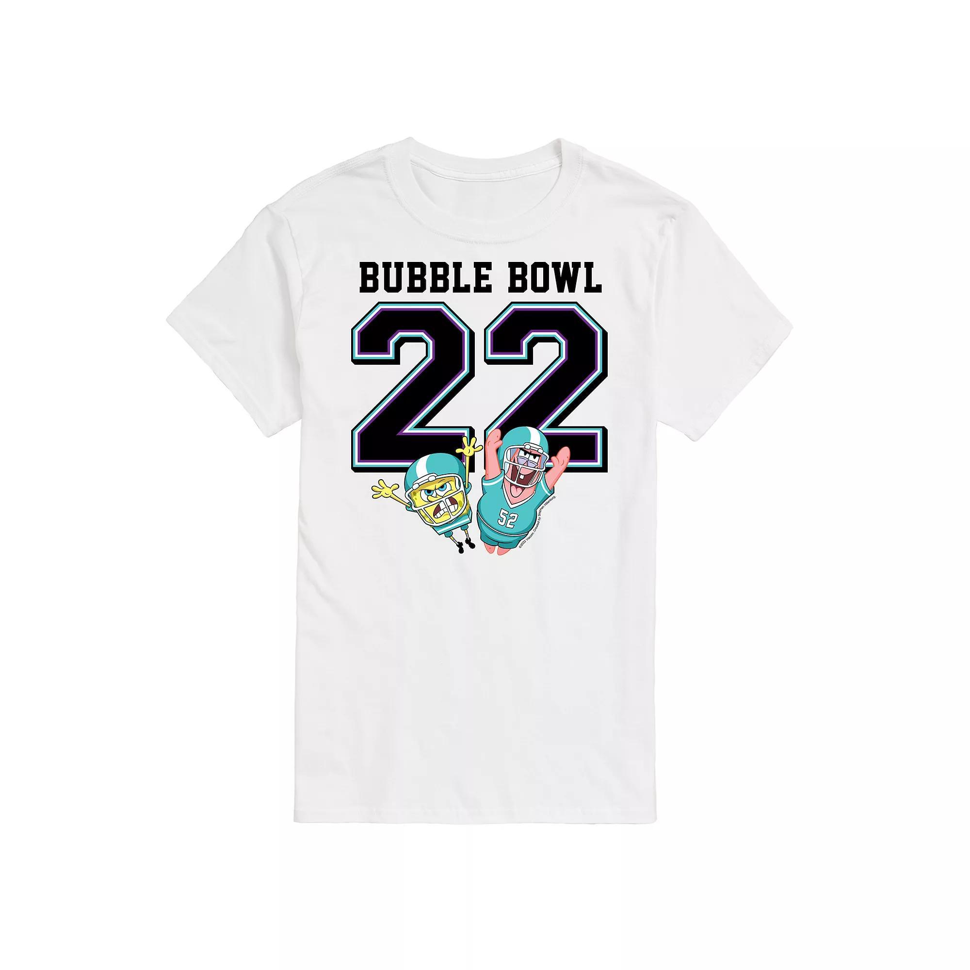 Mens SpongeBob SquarePants Bubble Bowl 22 Tee Product Image