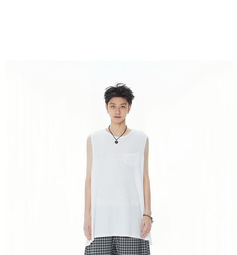 Mid Rise Plaid Straight Leg Pants Product Image
