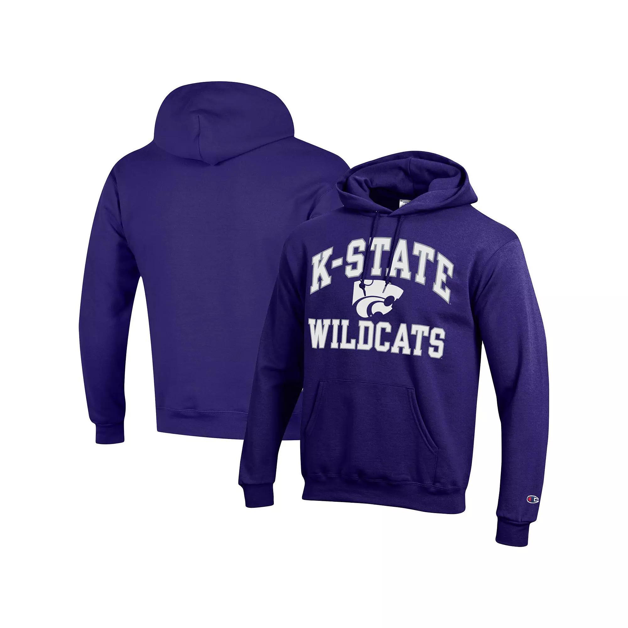 Mens Champion Kansas State Wildcats High Motor Pullover Hoodie Product Image