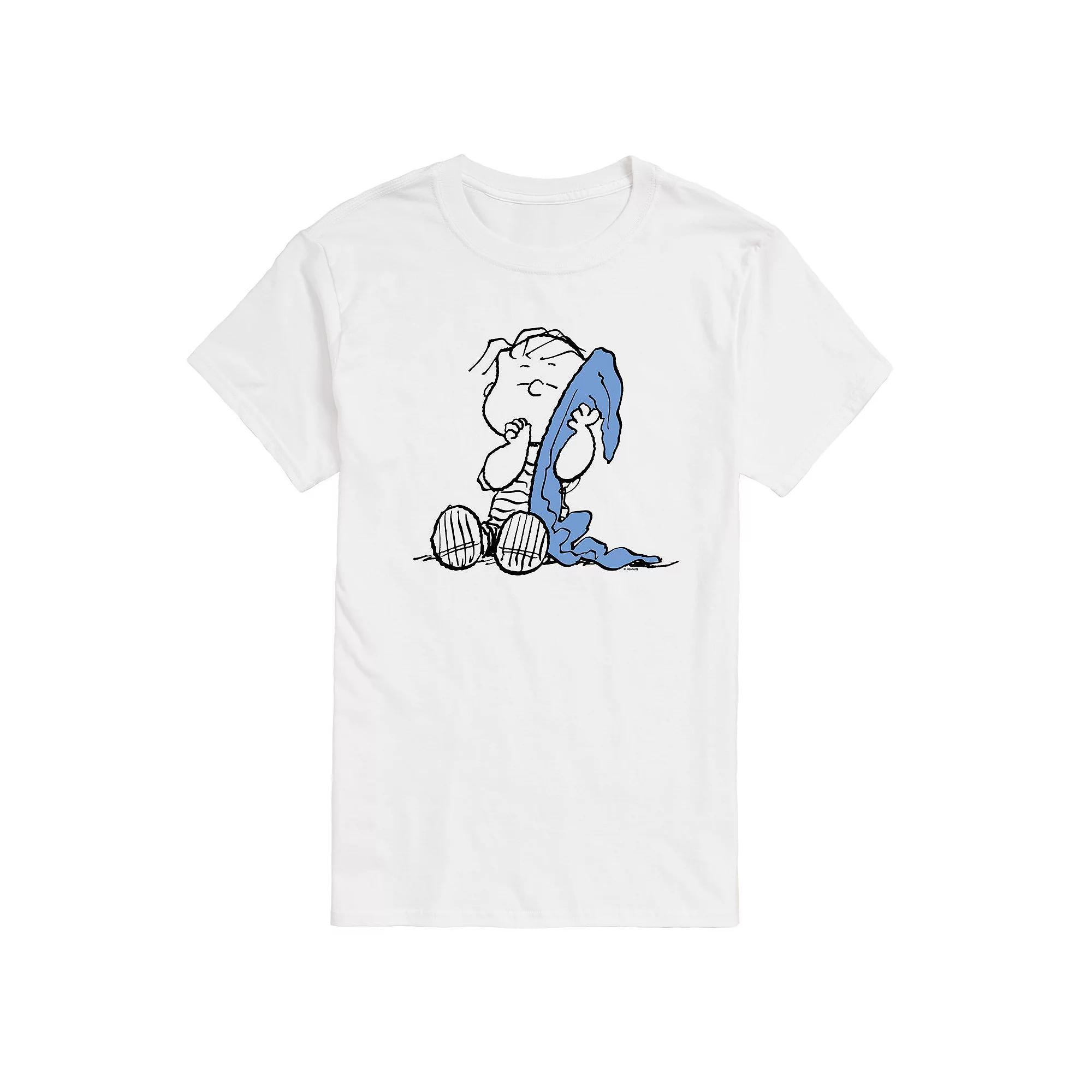 Mens Peanuts Linus Blanket Tee Product Image