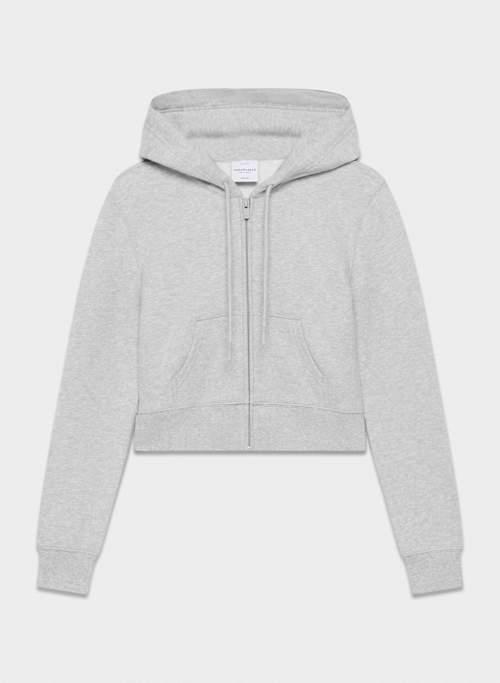 cozy fleece snug zip hoodie Product Image