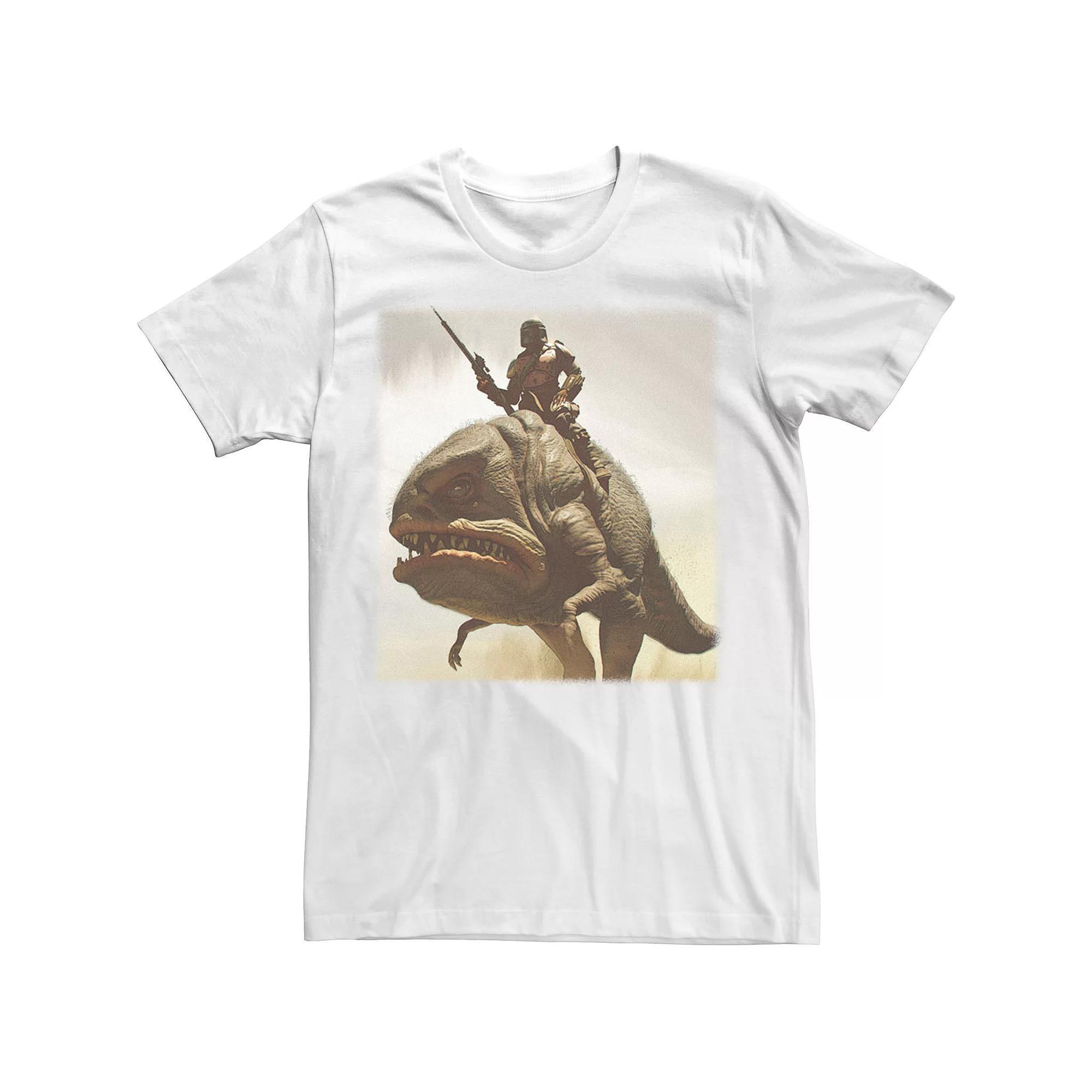 Men's Star Wars Mando Hero Shot Tee, Size: 3XL, White Product Image