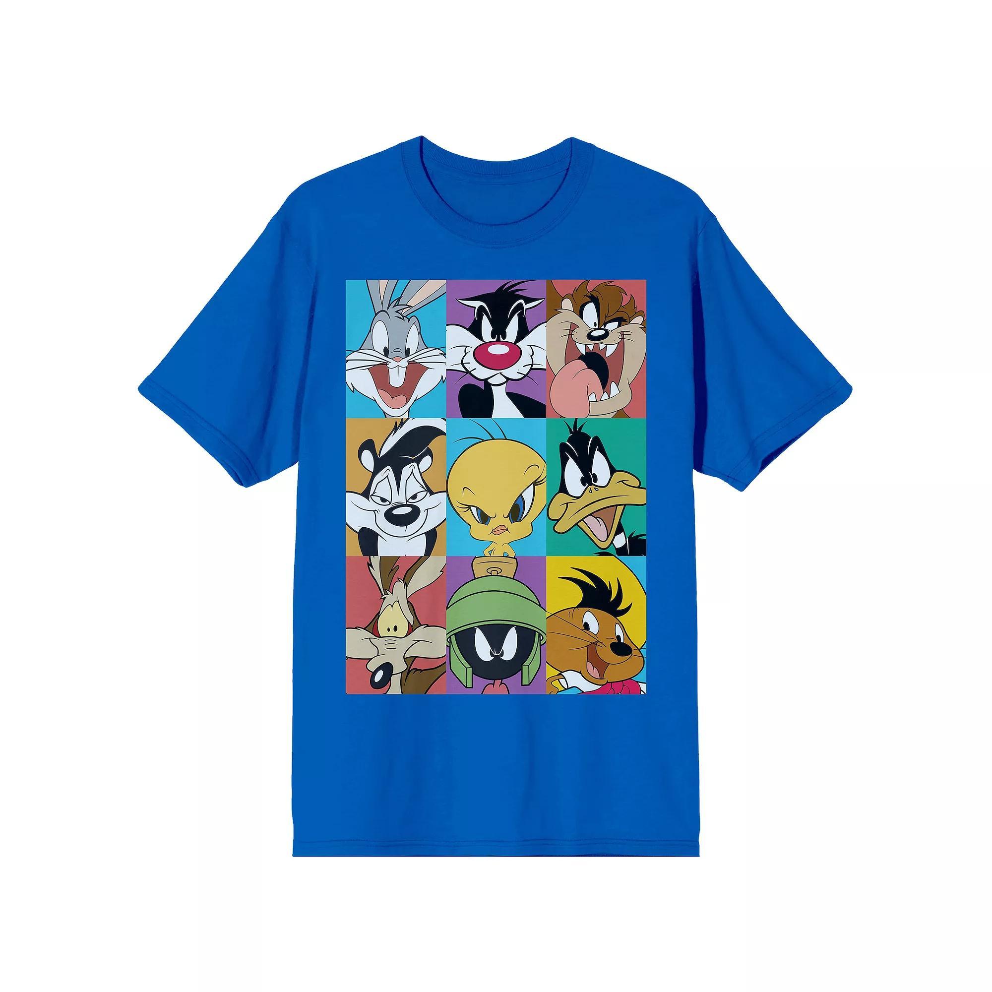 Men's Modelo Espiritu Luchador Short Sleeve Graphic T-Shirt, Size: Large, Blue Product Image
