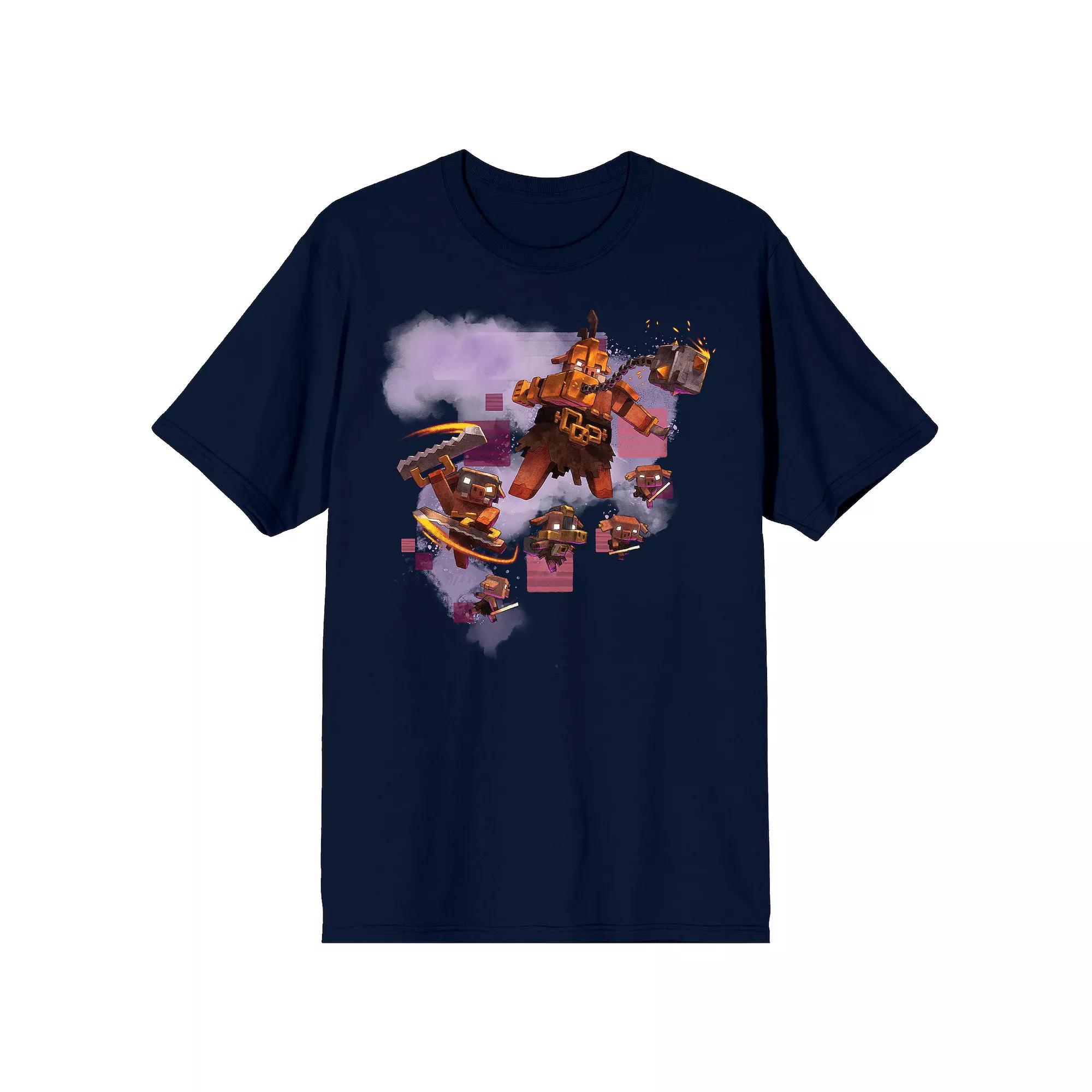 Men's Minecraft Legends Portal Graphic Tee, Size: XL, Blue Product Image