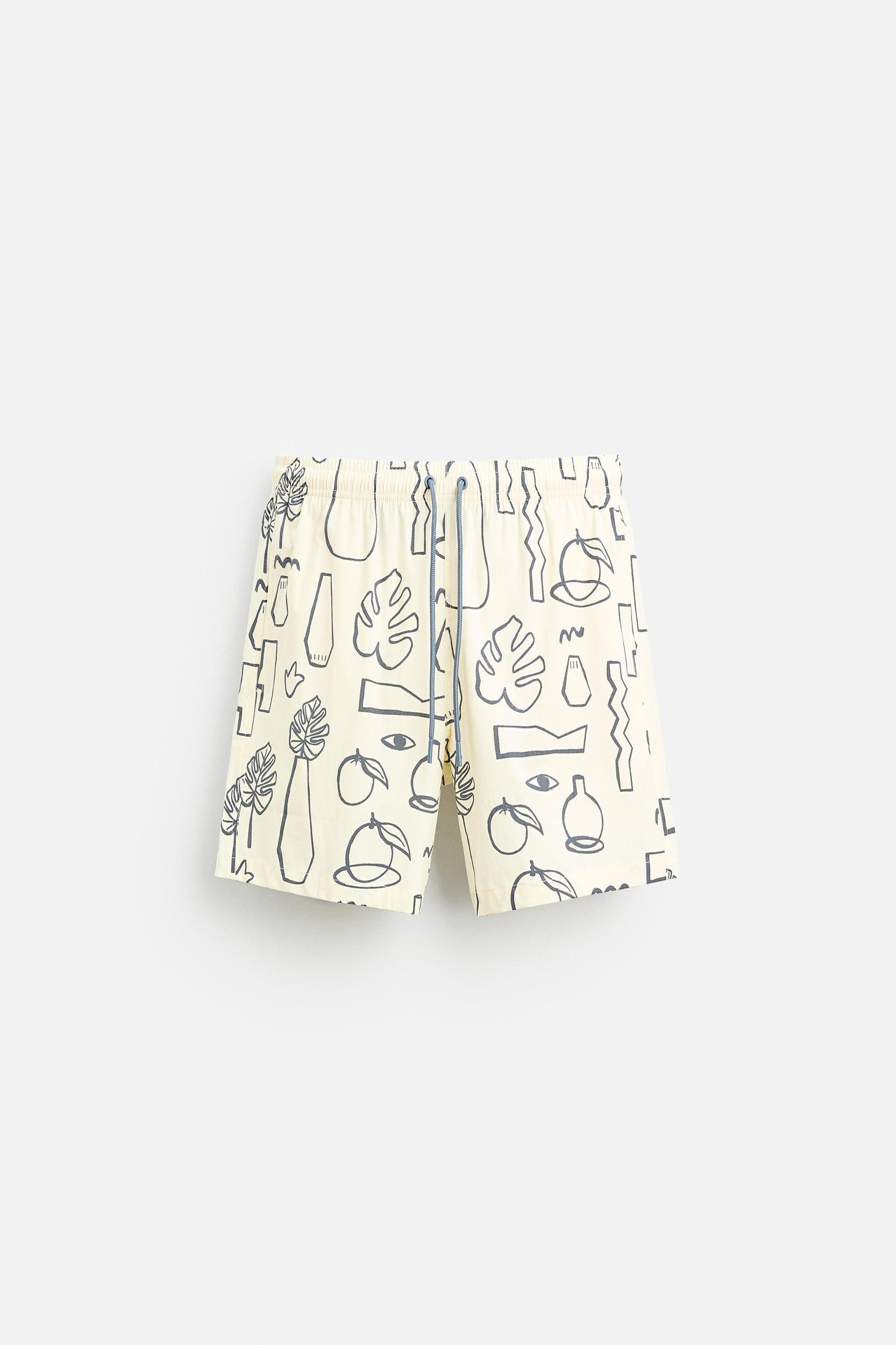 REGULAR STRIPE SWIMSUIT Product Image