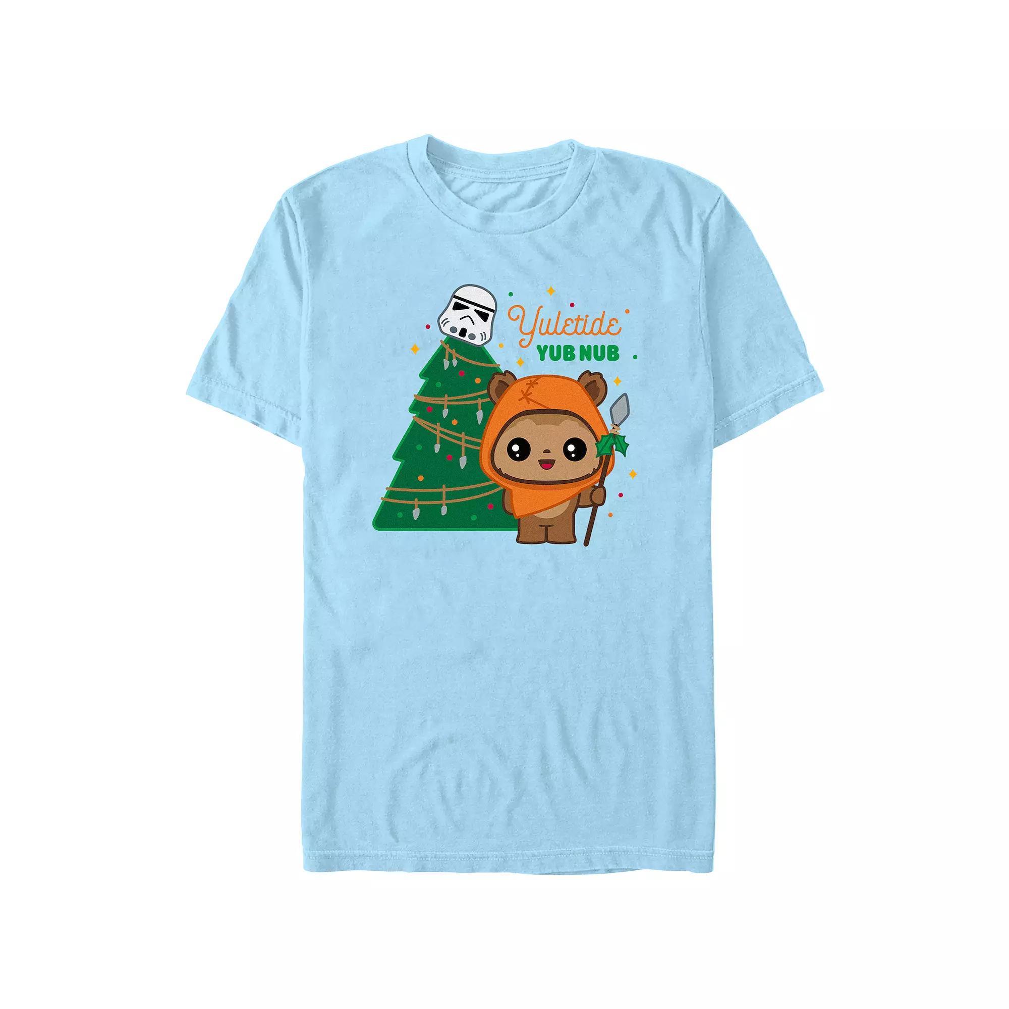 Mens Star Wars Yuletide Yub Nub Graphic Tee Product Image