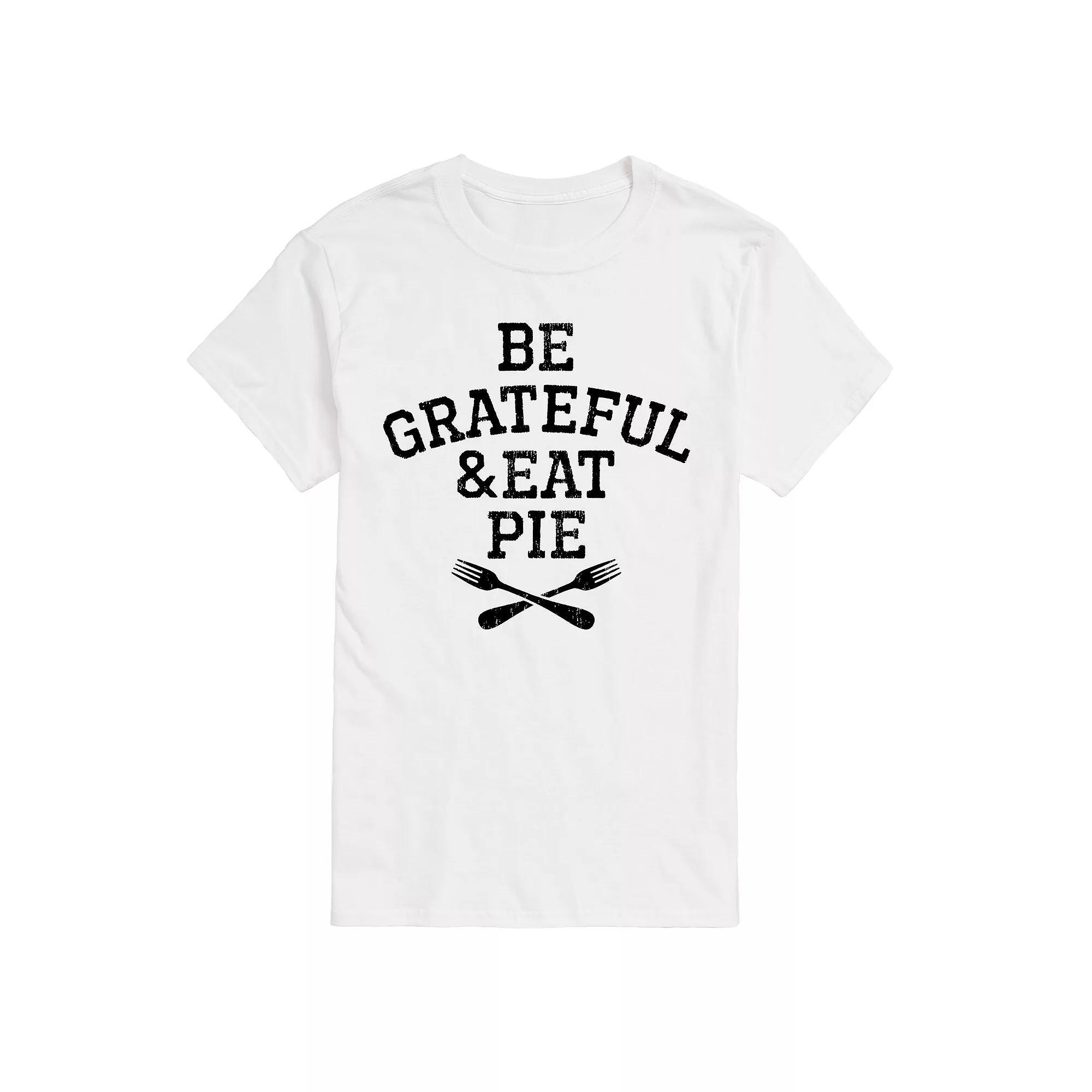 Big & Tall Be Grateful Eat Pie Tee, Mens Product Image