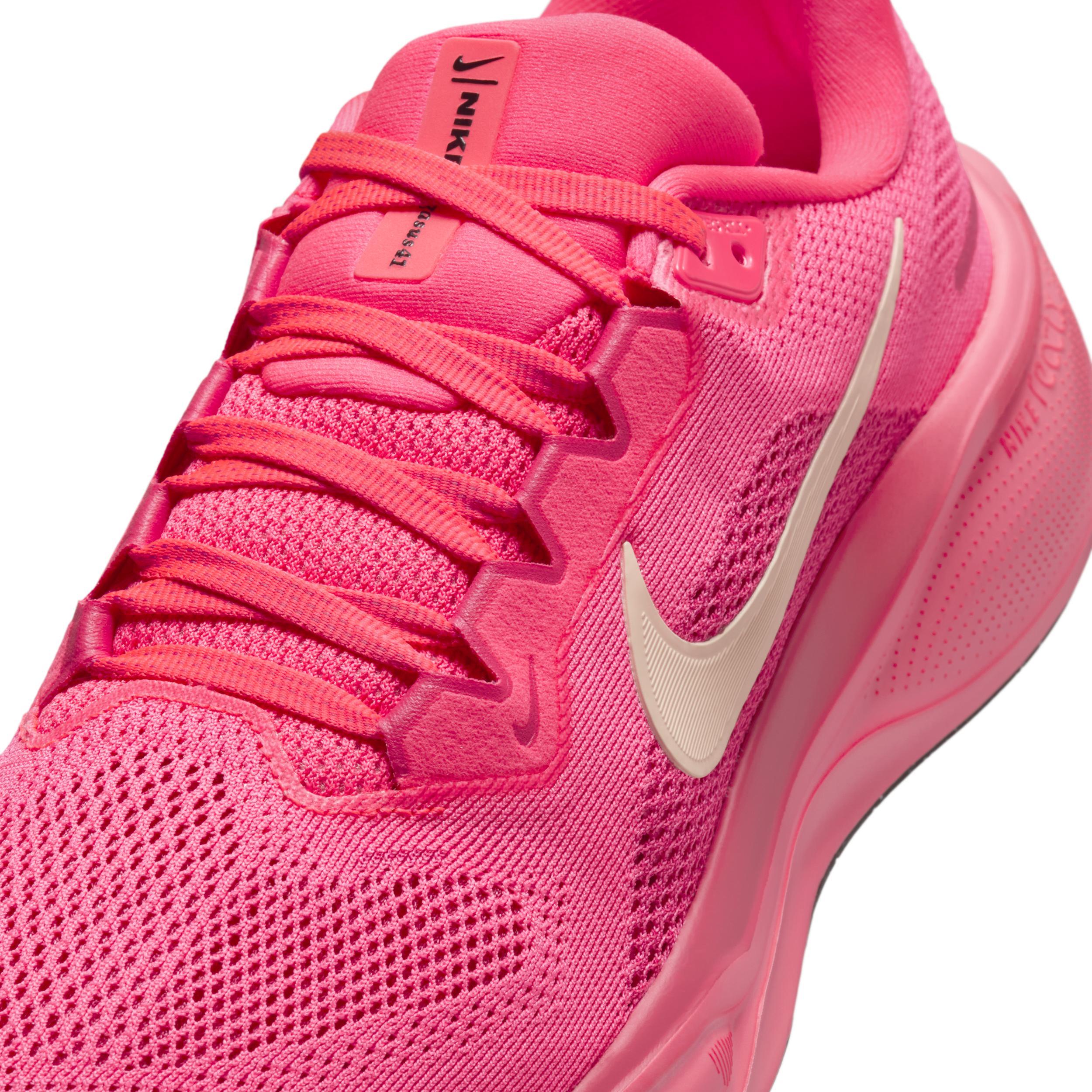 Nike Womens Air Zoom Pegasus 41 - Running Shoes Crimson Tint/Hot Punch/Aster Pink Product Image
