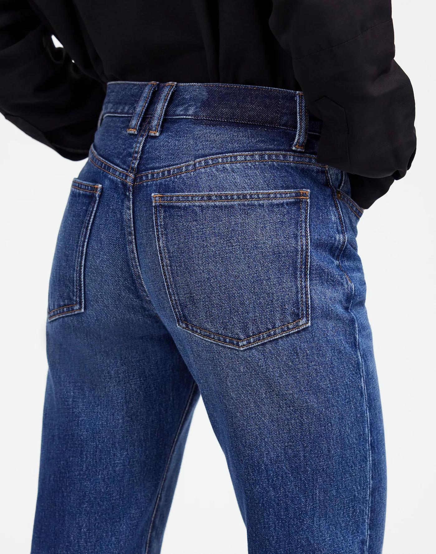 Alexa Chung for Madewell High-Rise Straight Jean in Allendale Wash Product Image