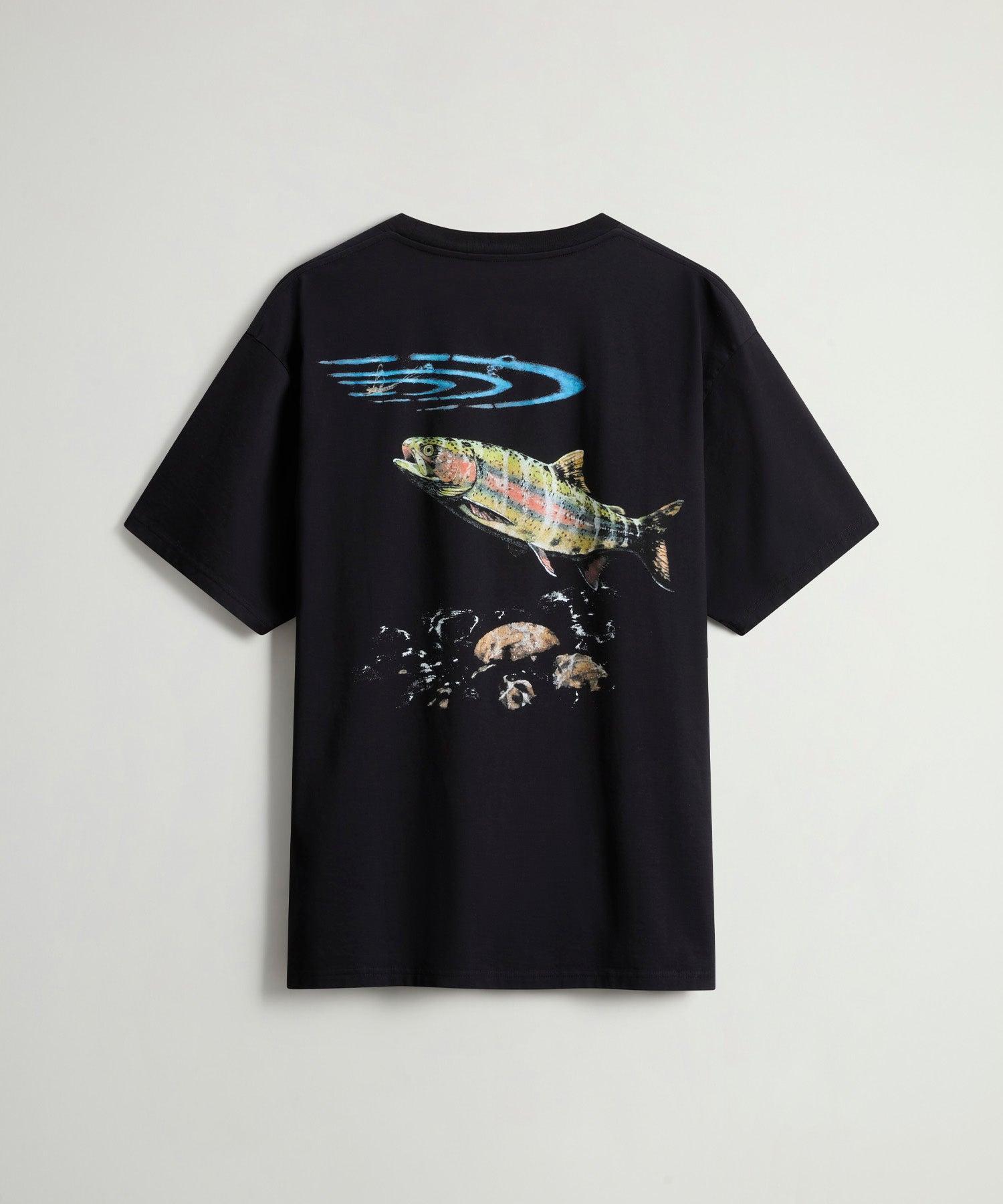 Todd Snyder X Woolrich Oversized Fish Tee Product Image