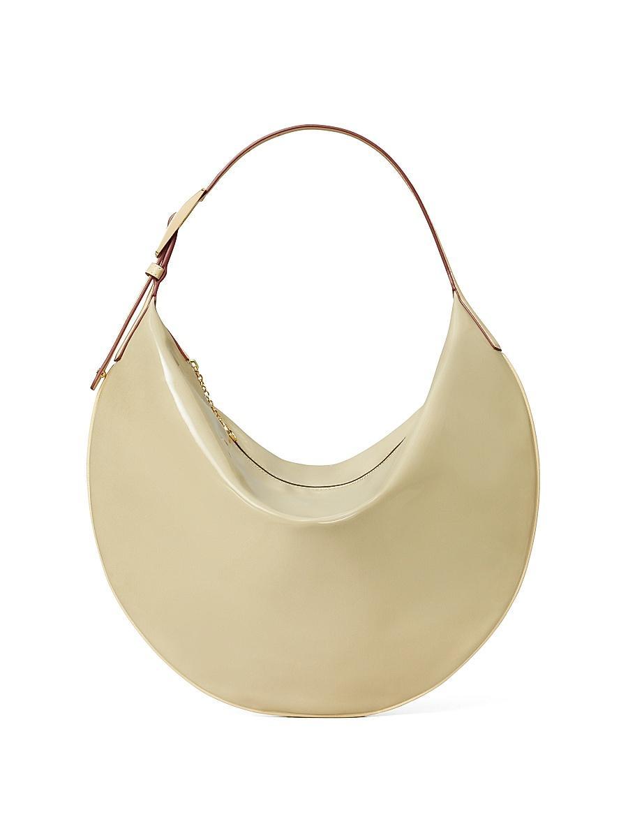 Womens Balloon Patent Leather Shoulder Bag Product Image