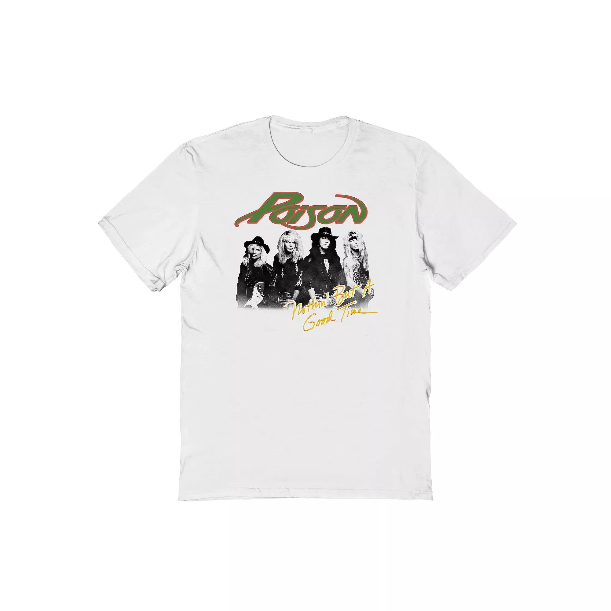 Men's Graphic Tee Nothing But A Good Time, Size: XXL, White Product Image