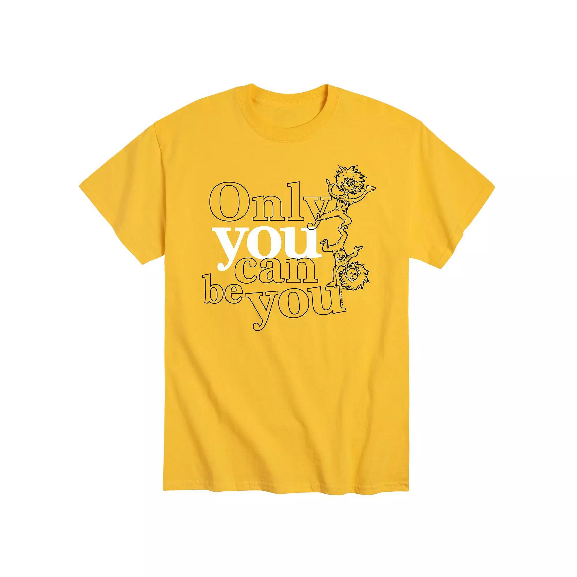 Mens Dr. Seuss Only You Can Be You Tee Product Image