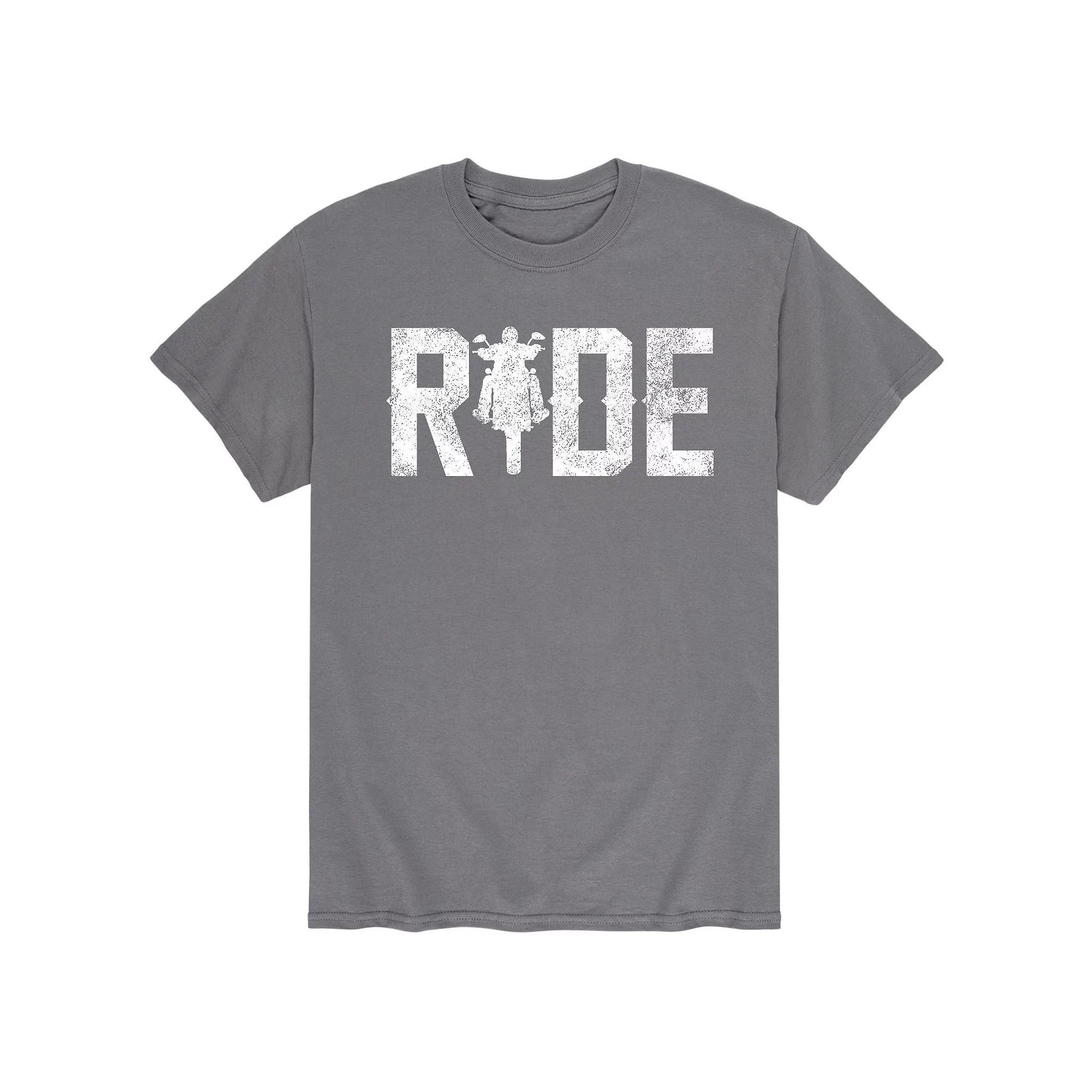 Mens Ride Motorcycle Tee Product Image