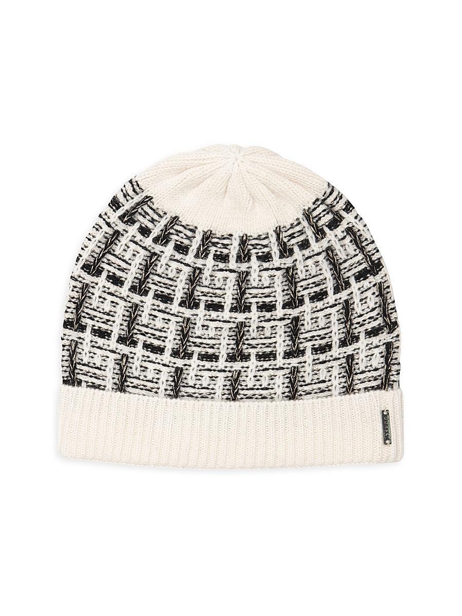 Womens Select Cashmere Beanie Hat Product Image