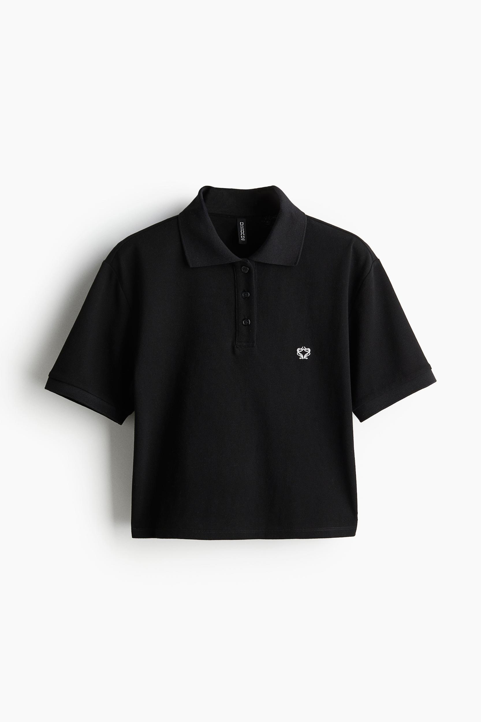 Short Pique Polo Shirt Product Image