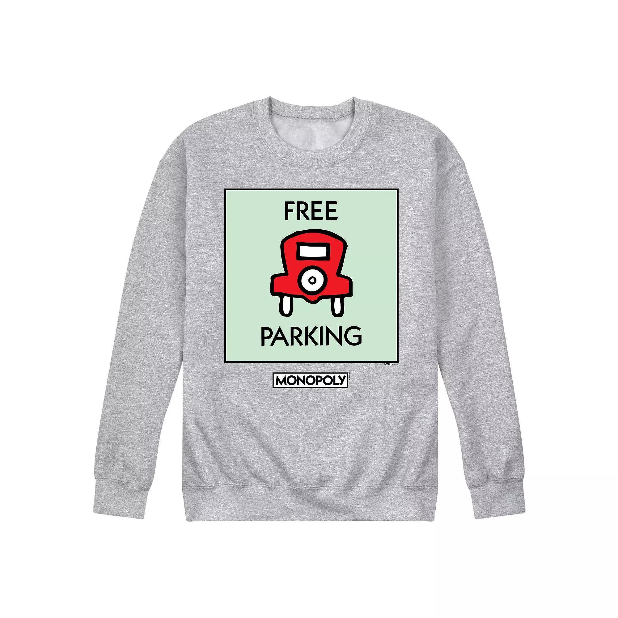 Mens Monopoly Free Parking Fleece Sweatshirt Product Image