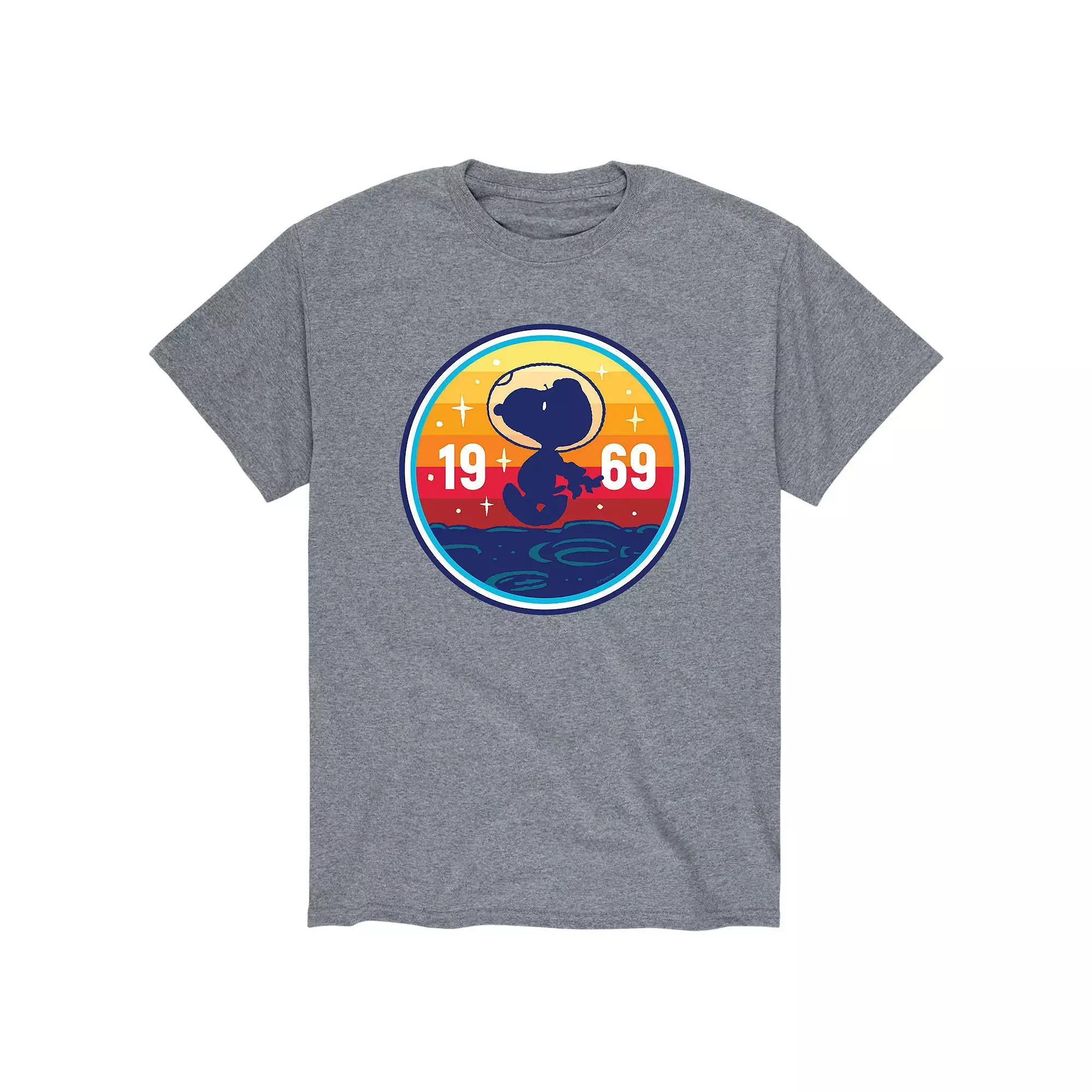 Mens Peanuts 1889 Space Badge Tee Product Image
