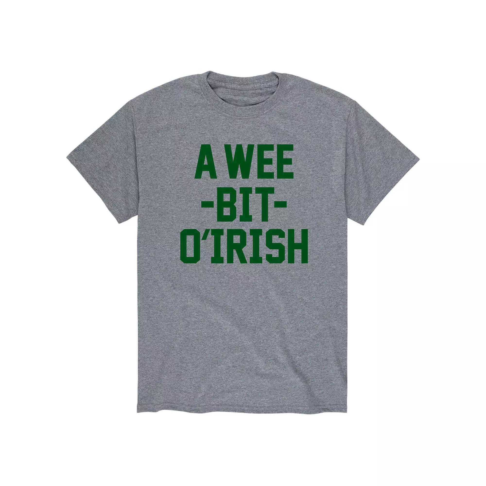 Mens A Wee Bit O Irish Tee Product Image