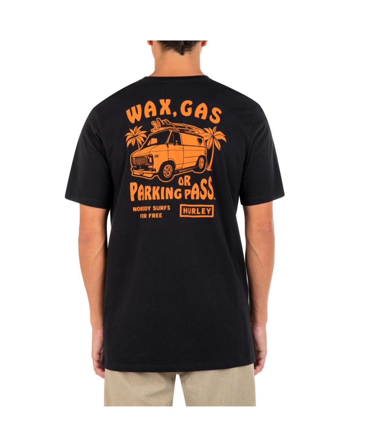 Hurley Mens Everyday Parking Pass Short Sleeves T-shirt Product Image