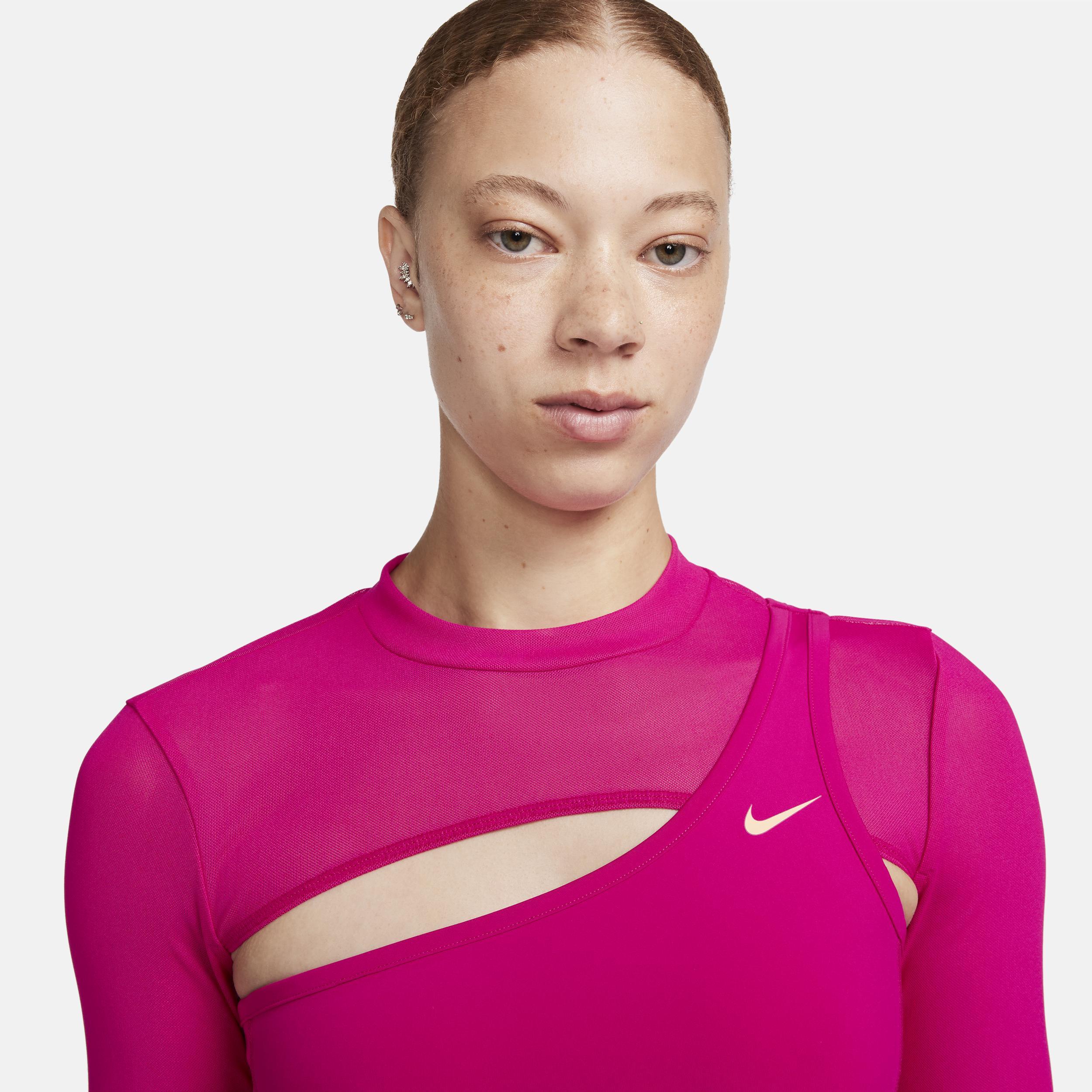 Nike Pro Women's Long-Sleeve Cropped Top Product Image