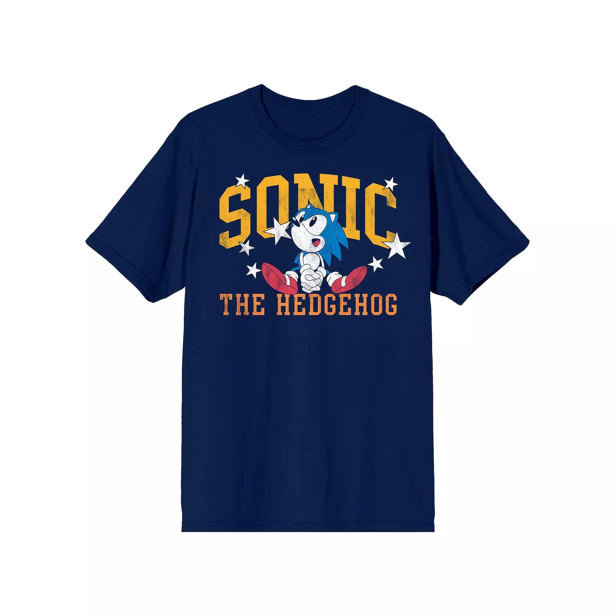 Men's Sonic The Hedgehog Sonic Graphic Tee, Size: XL, Blue Product Image