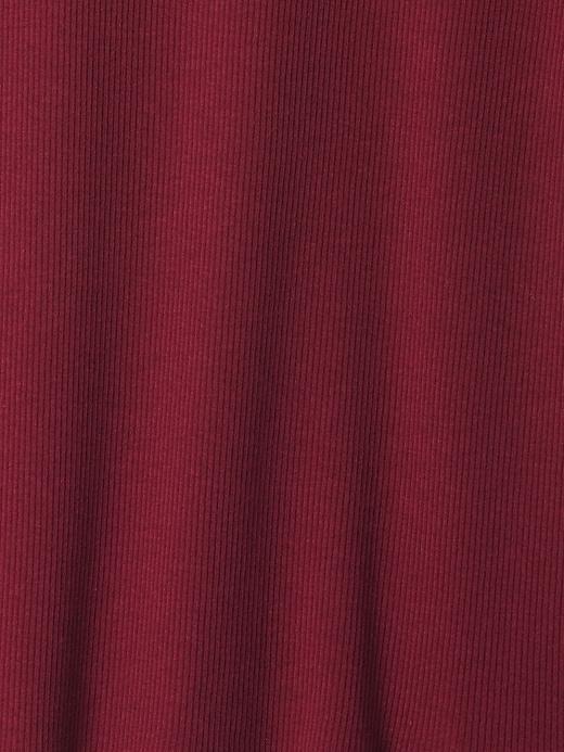 Modern Rib Mockneck T-Shirt Product Image