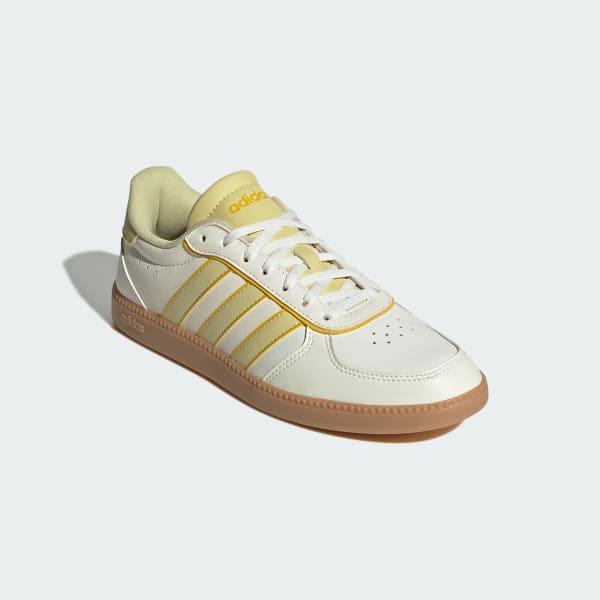 adidas Breaknet Sleek Shoes Core White 6 Womens Product Image
